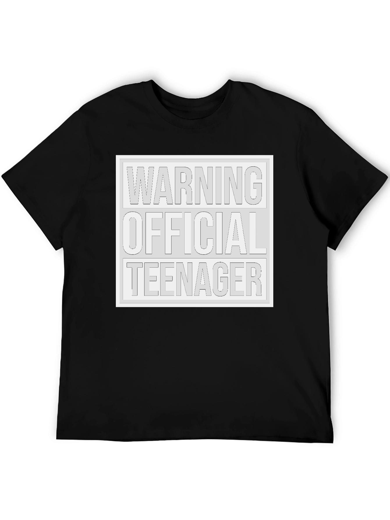 Official Teenager T-Shirt - Warning! Unisex