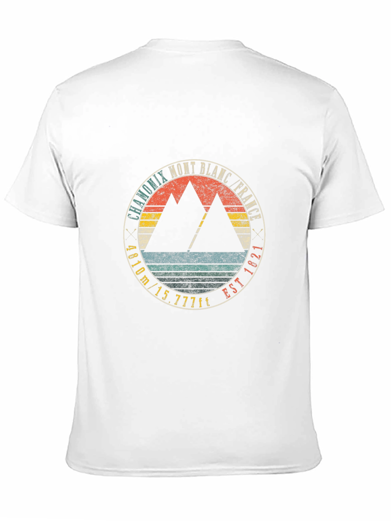 Chamonix Mont Blanc France Graphic Tee