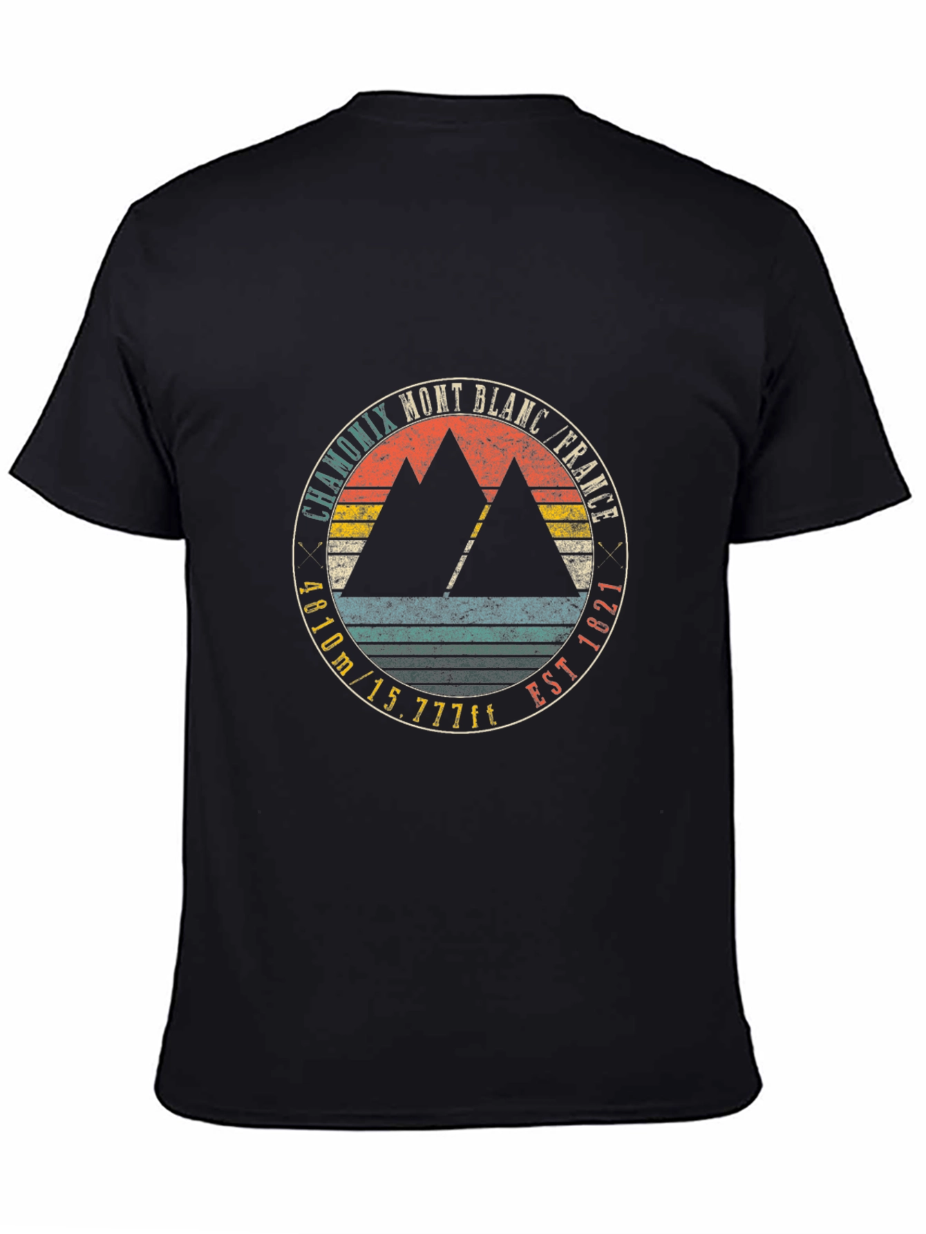 Chamonix Mont Blanc France Graphic Tee