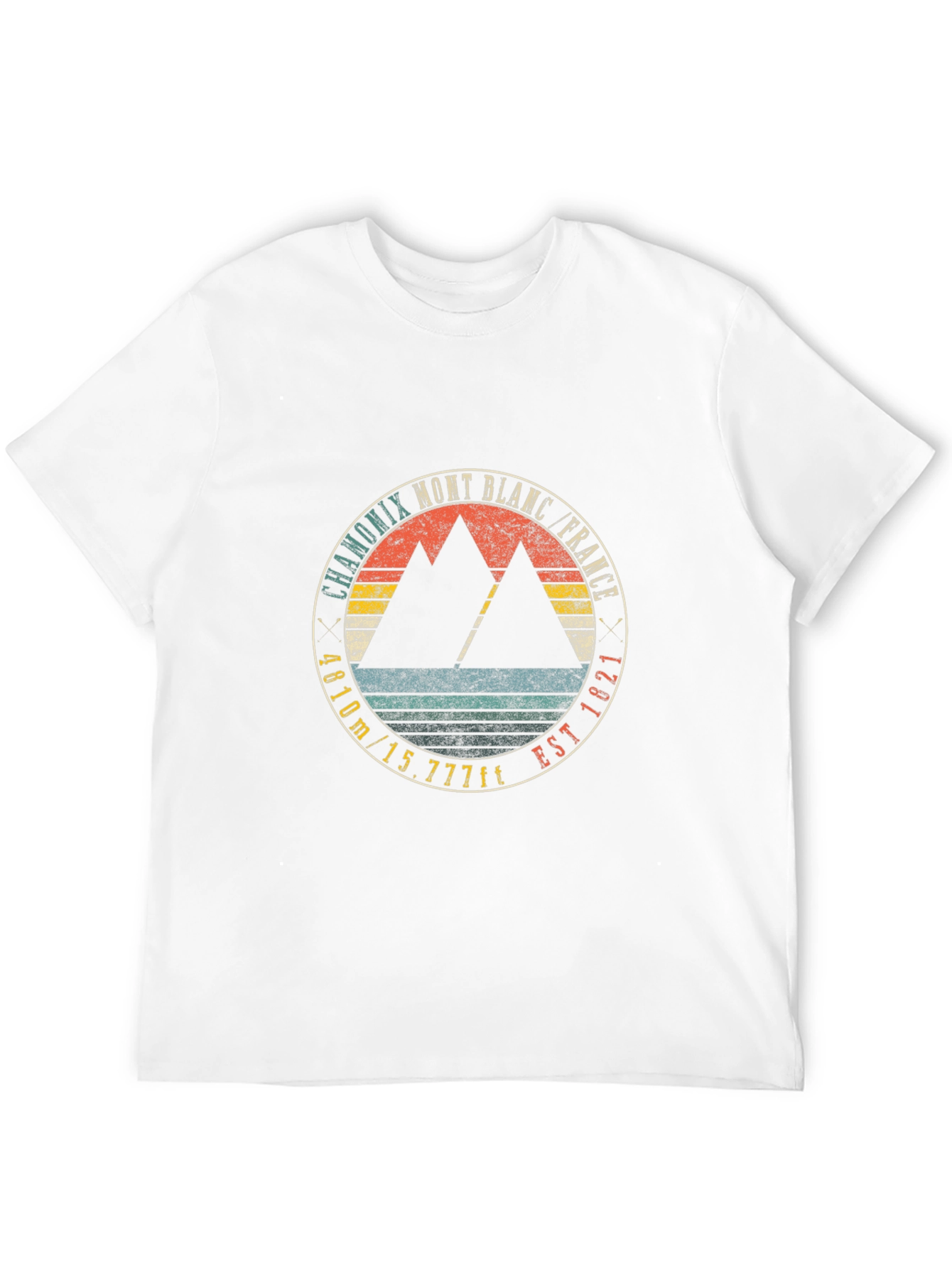 Chamonix Mont Blanc France Graphic Tee