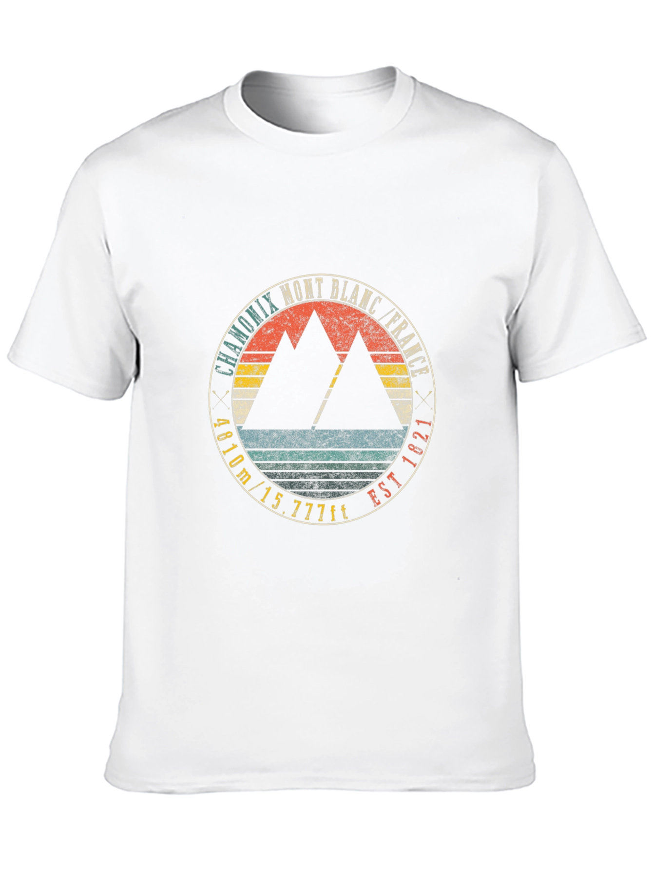 Chamonix Mont Blanc France Graphic Tee