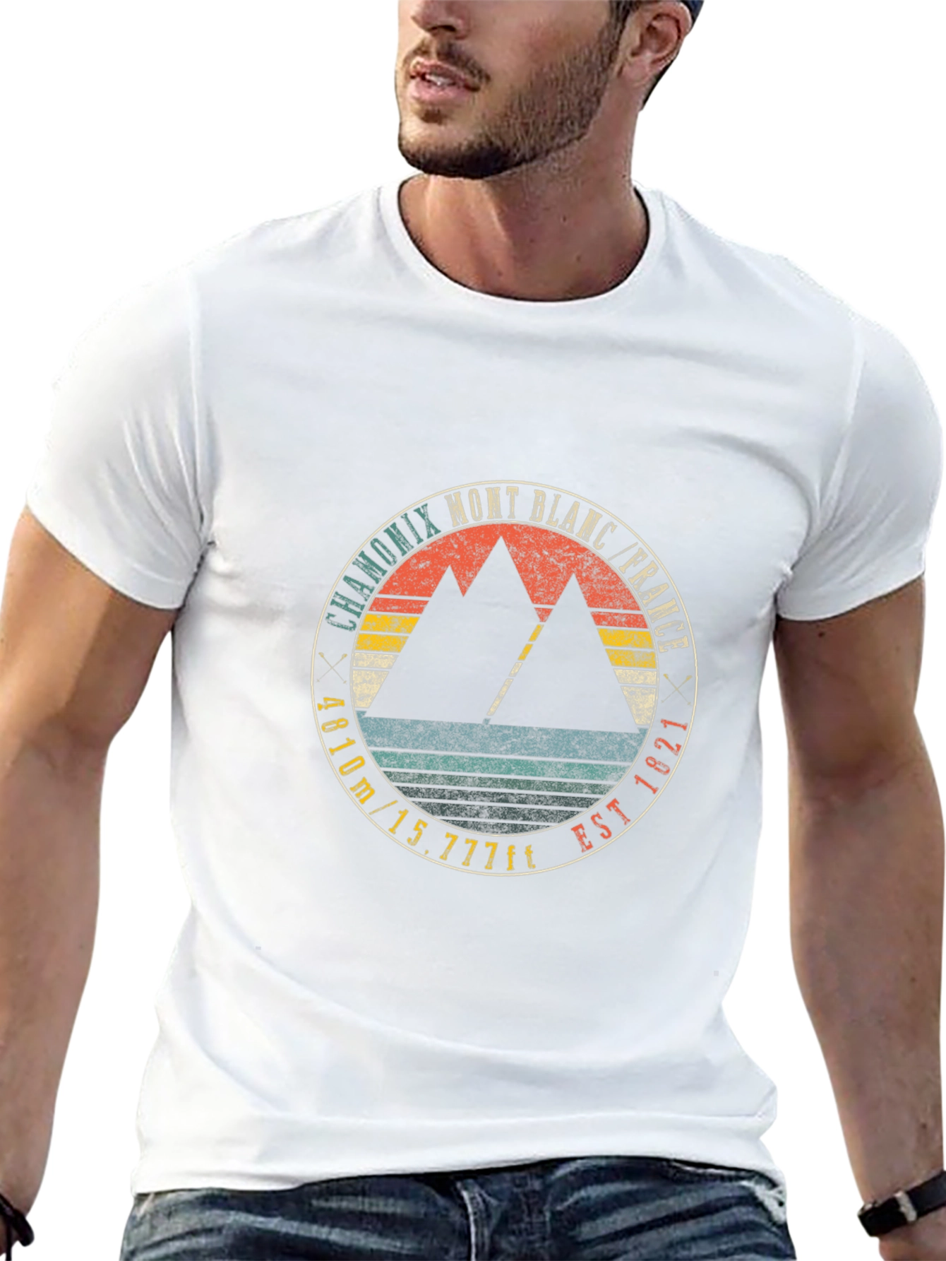 Chamonix Mont Blanc France Graphic Tee
