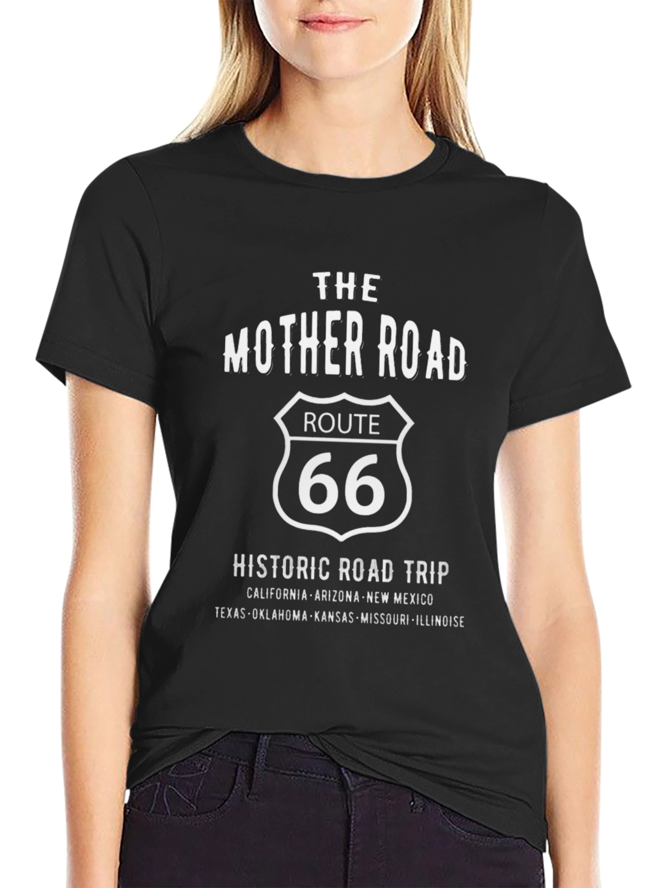 Route 66 Graphic T-Shirt - Mother Road