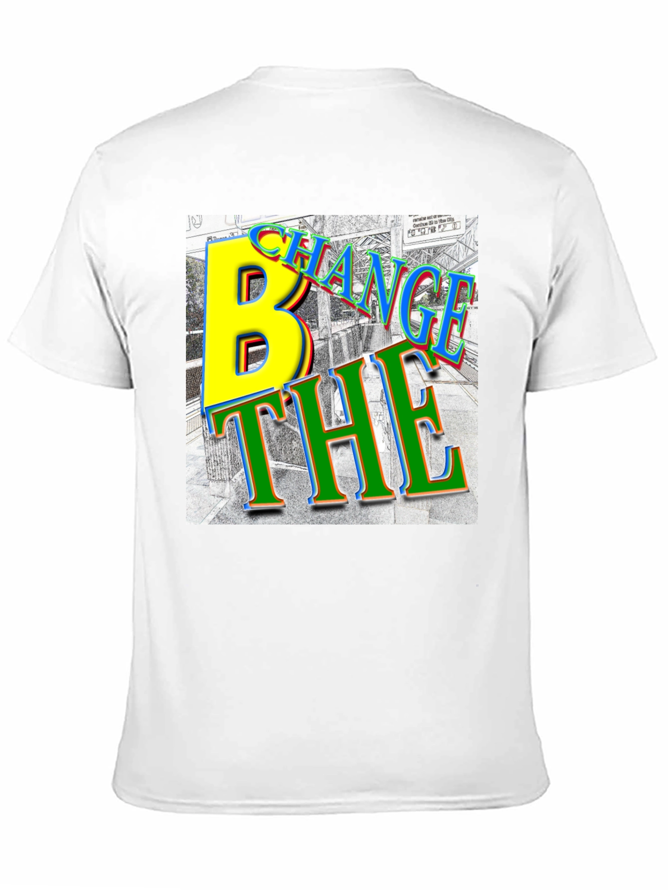 Change The B Black T-Shirt