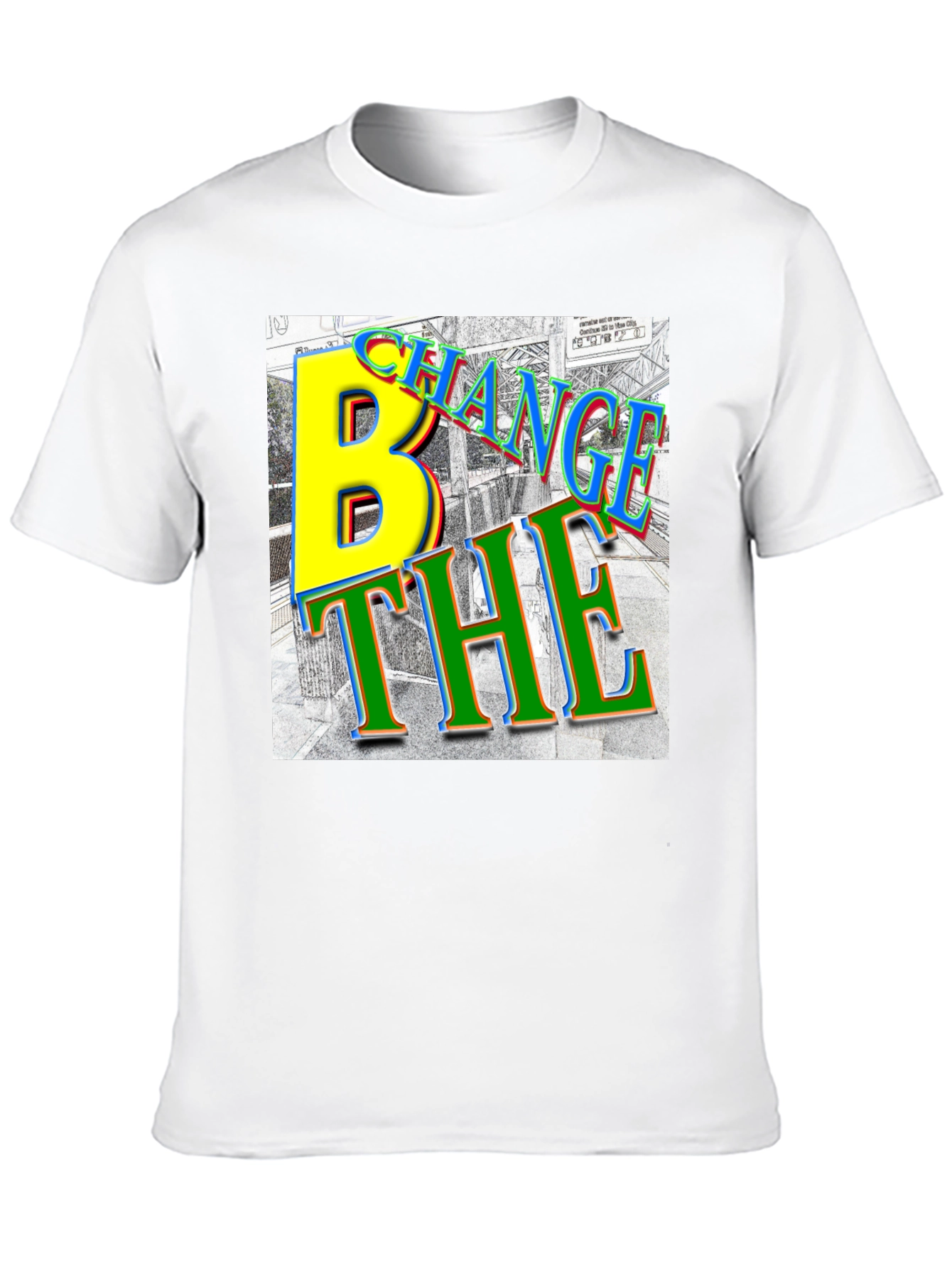 Change The B Black T-Shirt