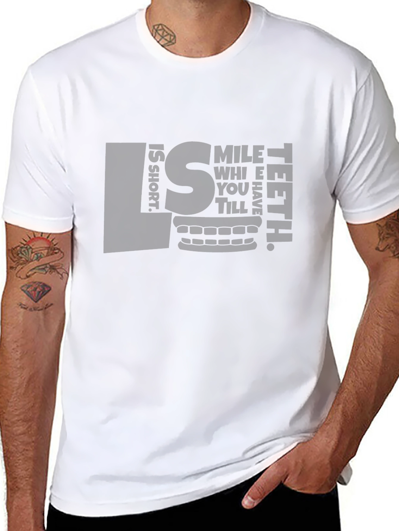 Smile While You Still Have Teeth T-Shirt