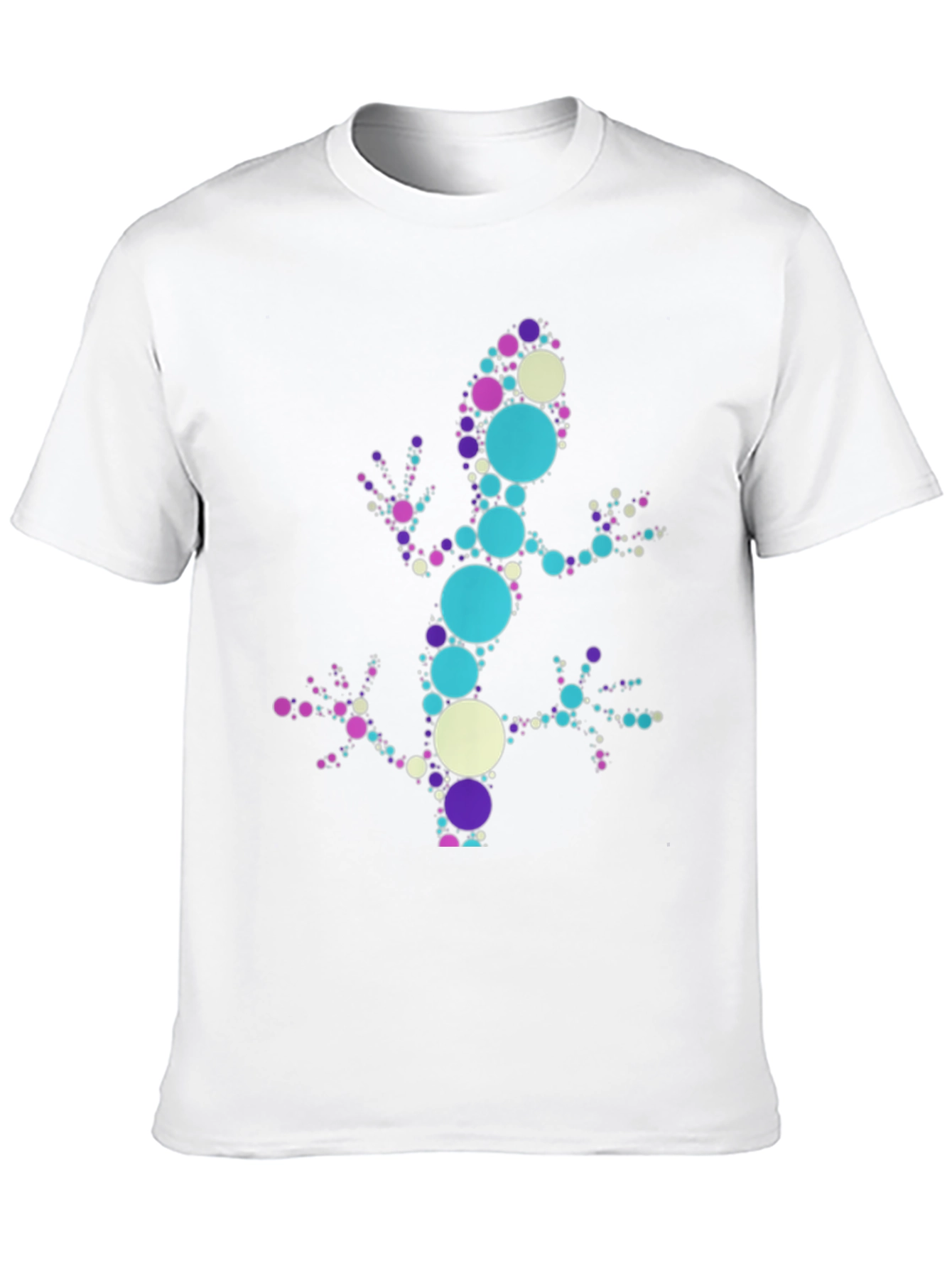 Dotted Gecko Graphic Tee - Unique Design
