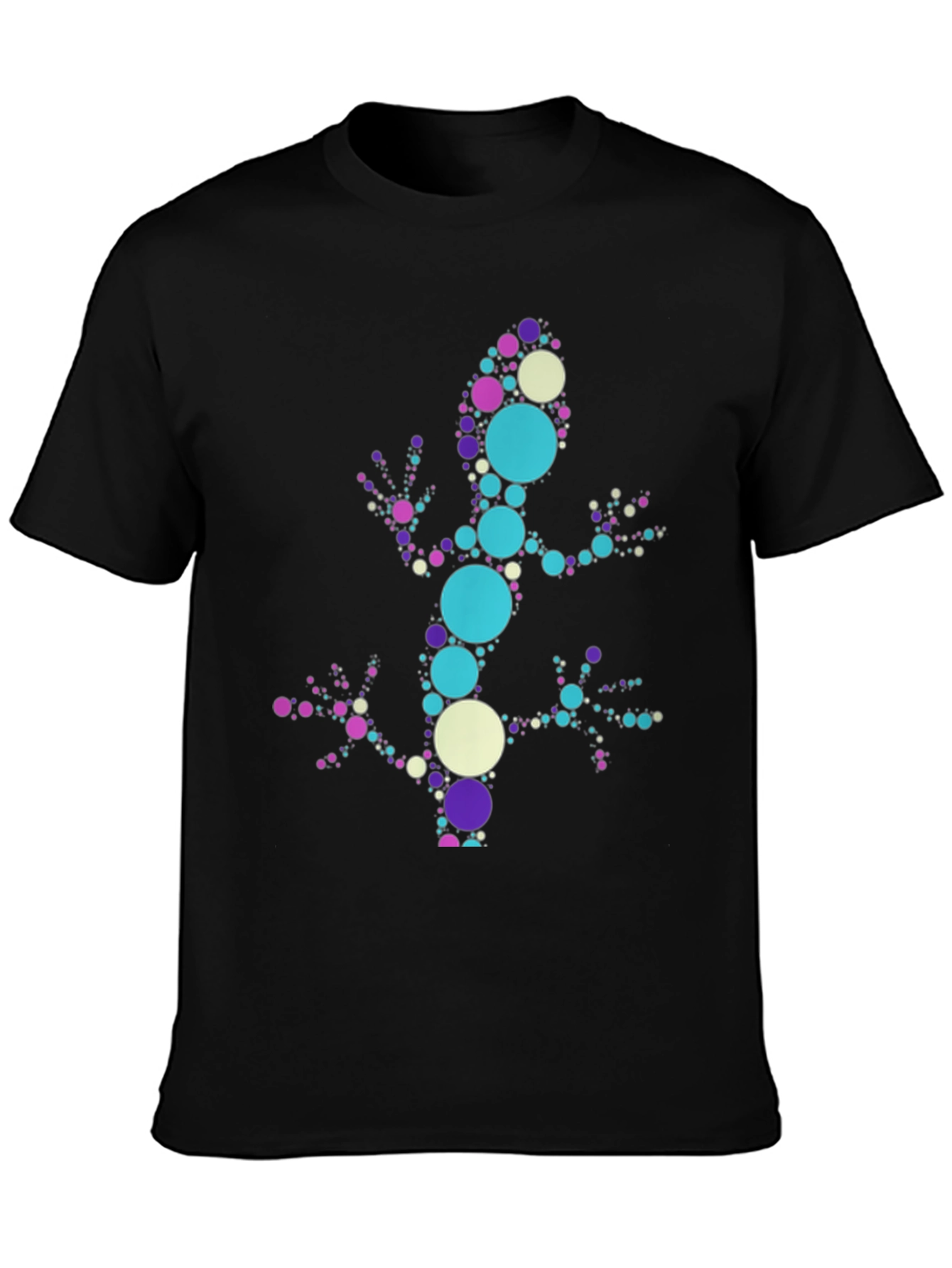 Dotted Gecko Graphic Tee - Unique Design