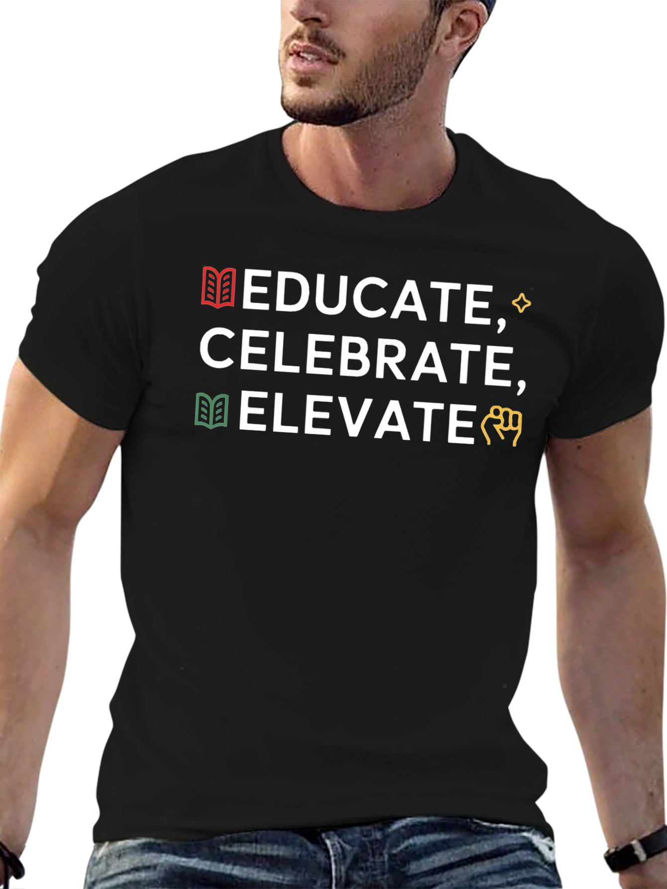Educate Celebrate Elevate Graphic Tee
