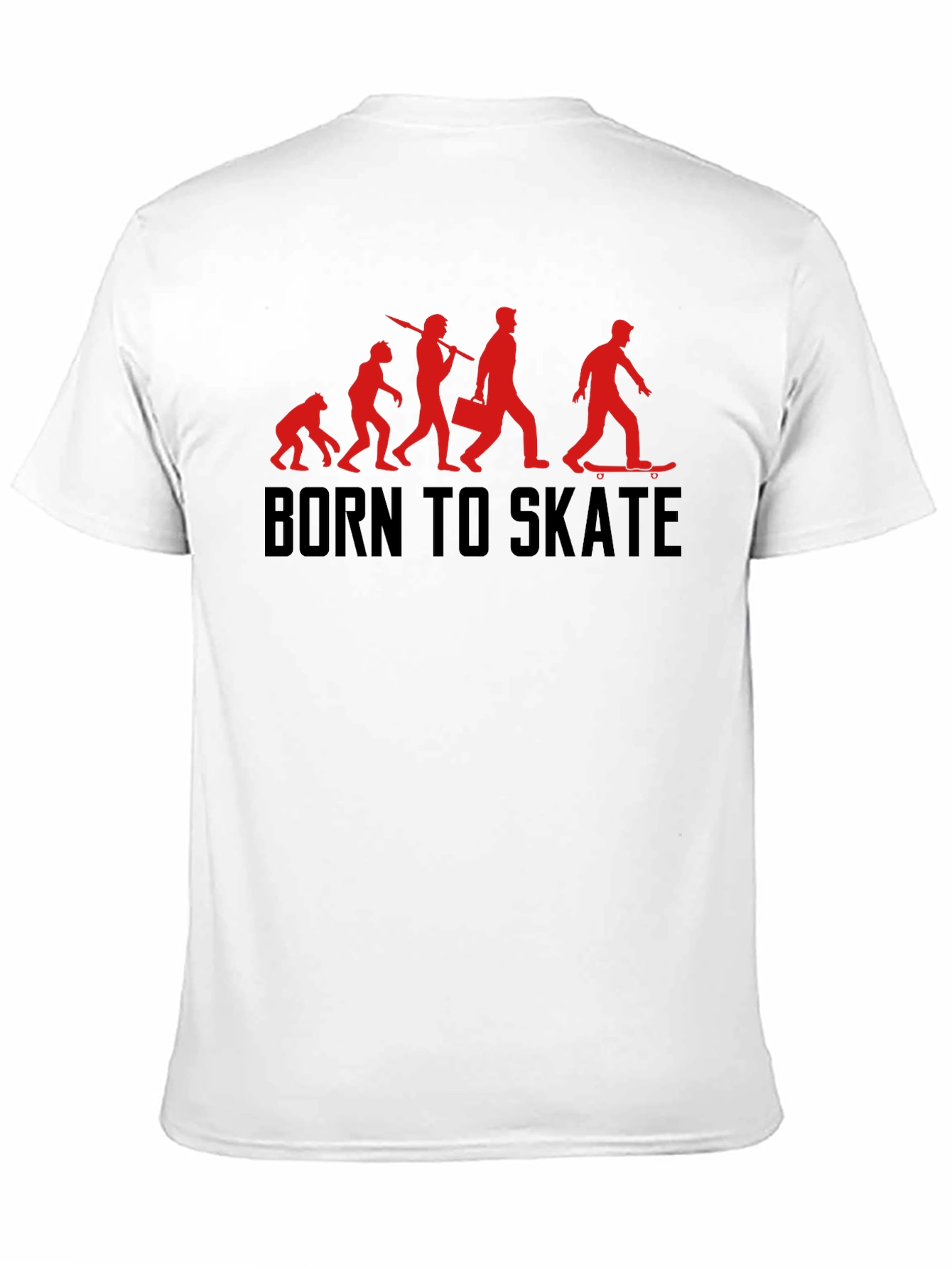 Born to Skate Evolution Black T-Shirt
