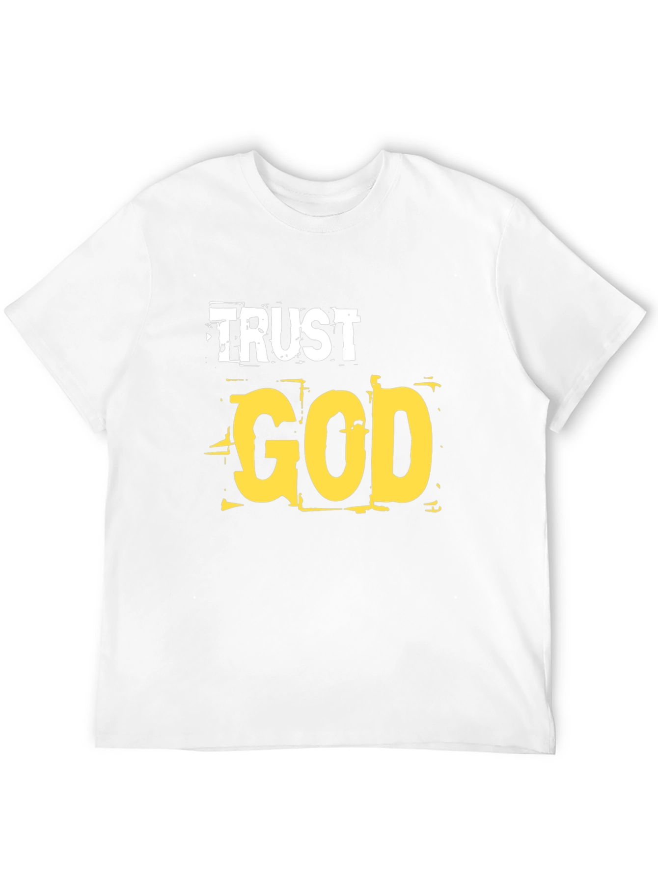 Trust God Graphic T-Shirt - Religious Faith Tee