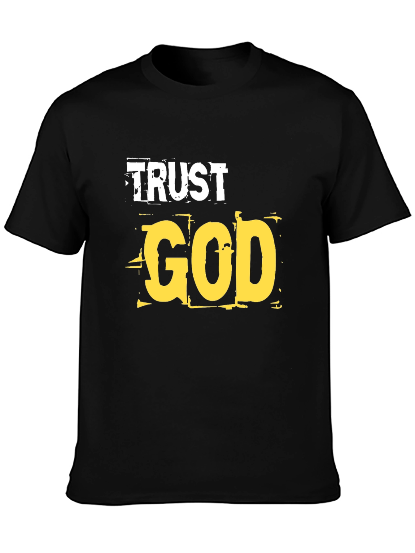 Trust God Graphic T-Shirt - Religious Faith Tee