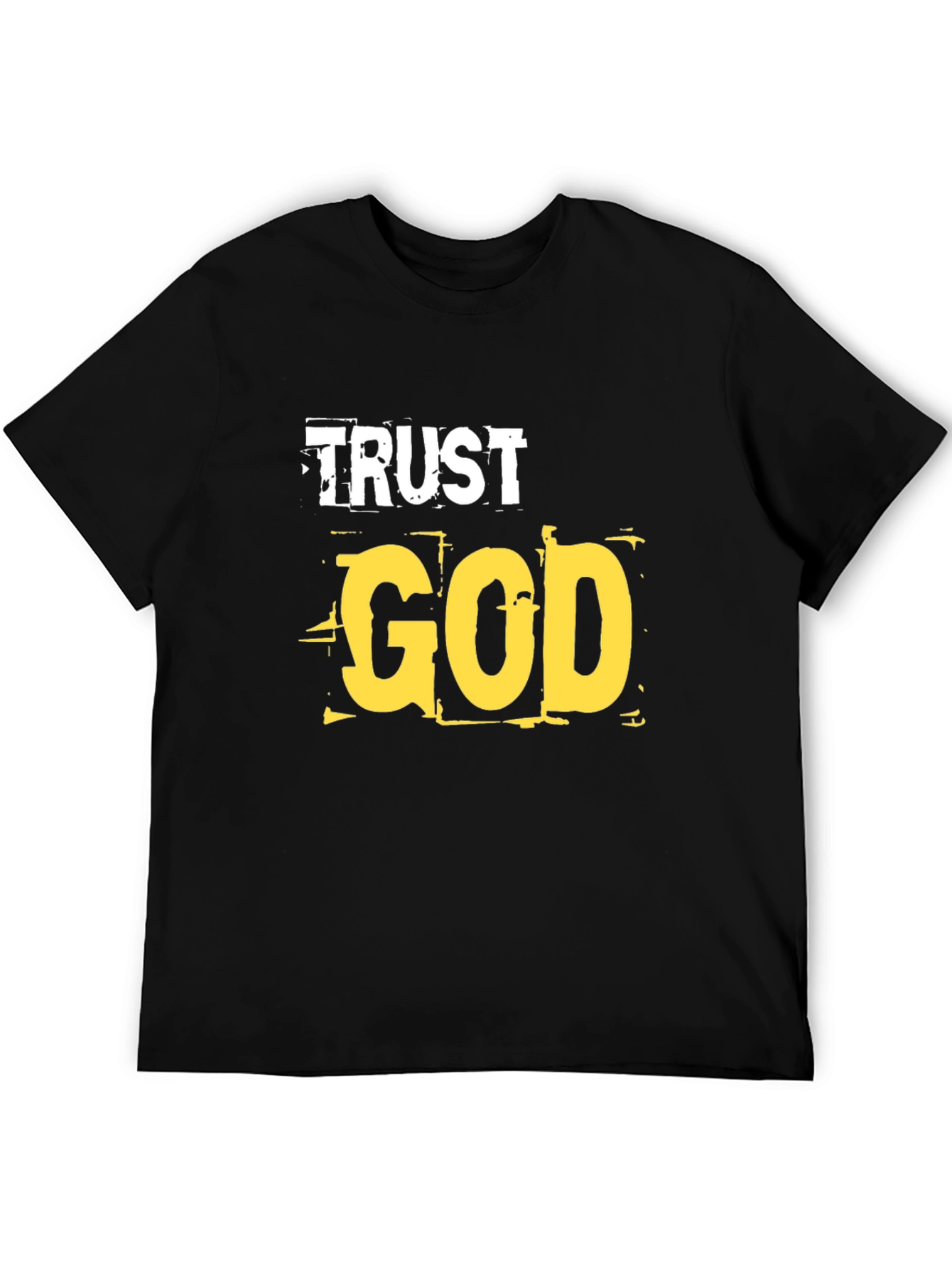 Trust God Graphic T-Shirt - Religious Faith Tee