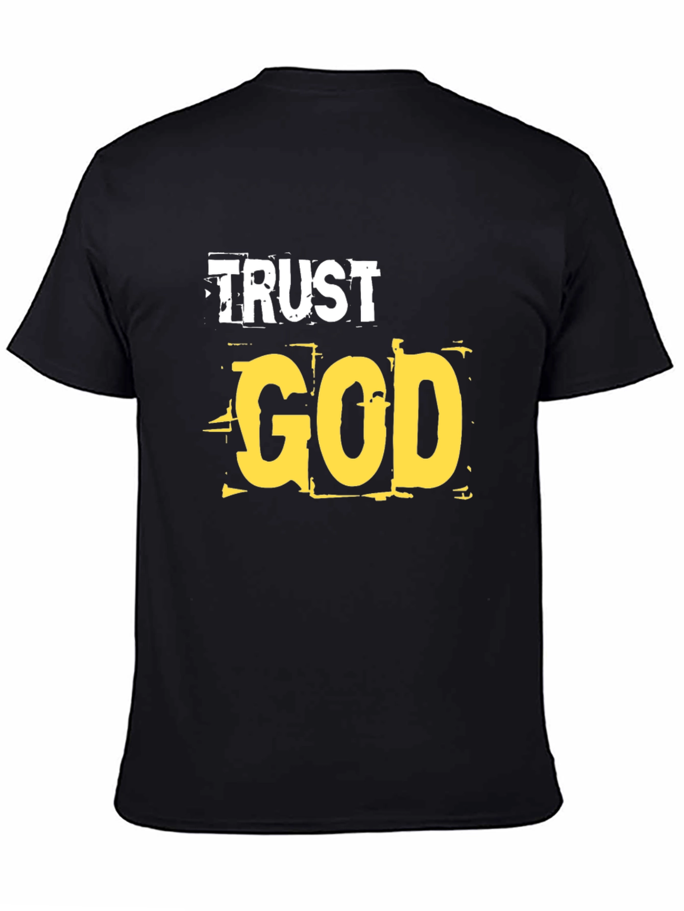 Trust God Graphic T-Shirt - Religious Faith Tee