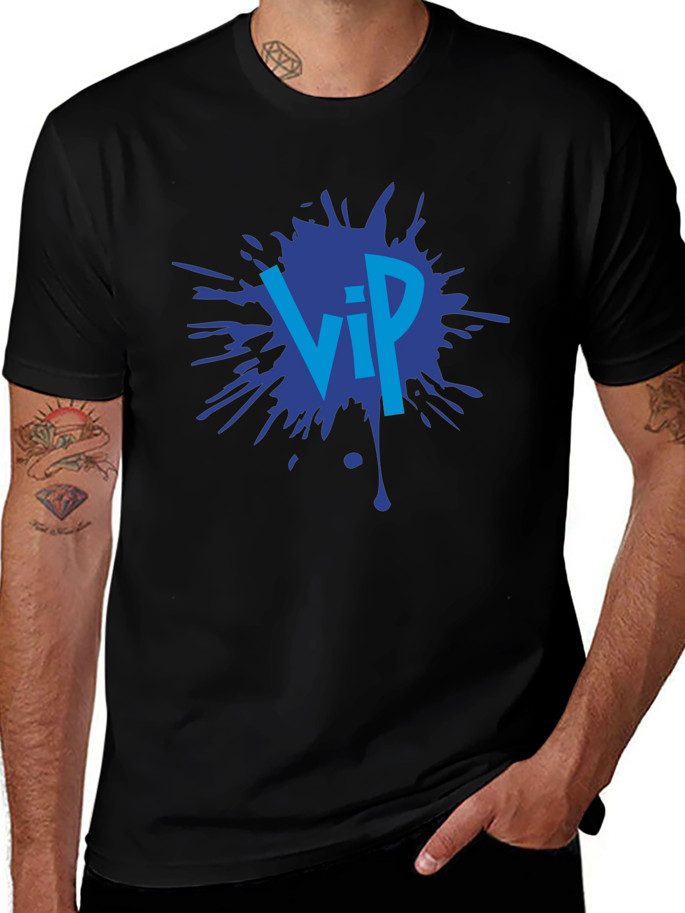 VIP Splash T-Shirt - Bold Graphic Tee