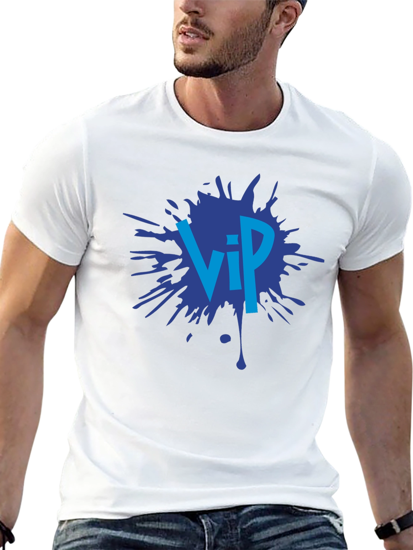 VIP Splash T-Shirt - Bold Graphic Tee