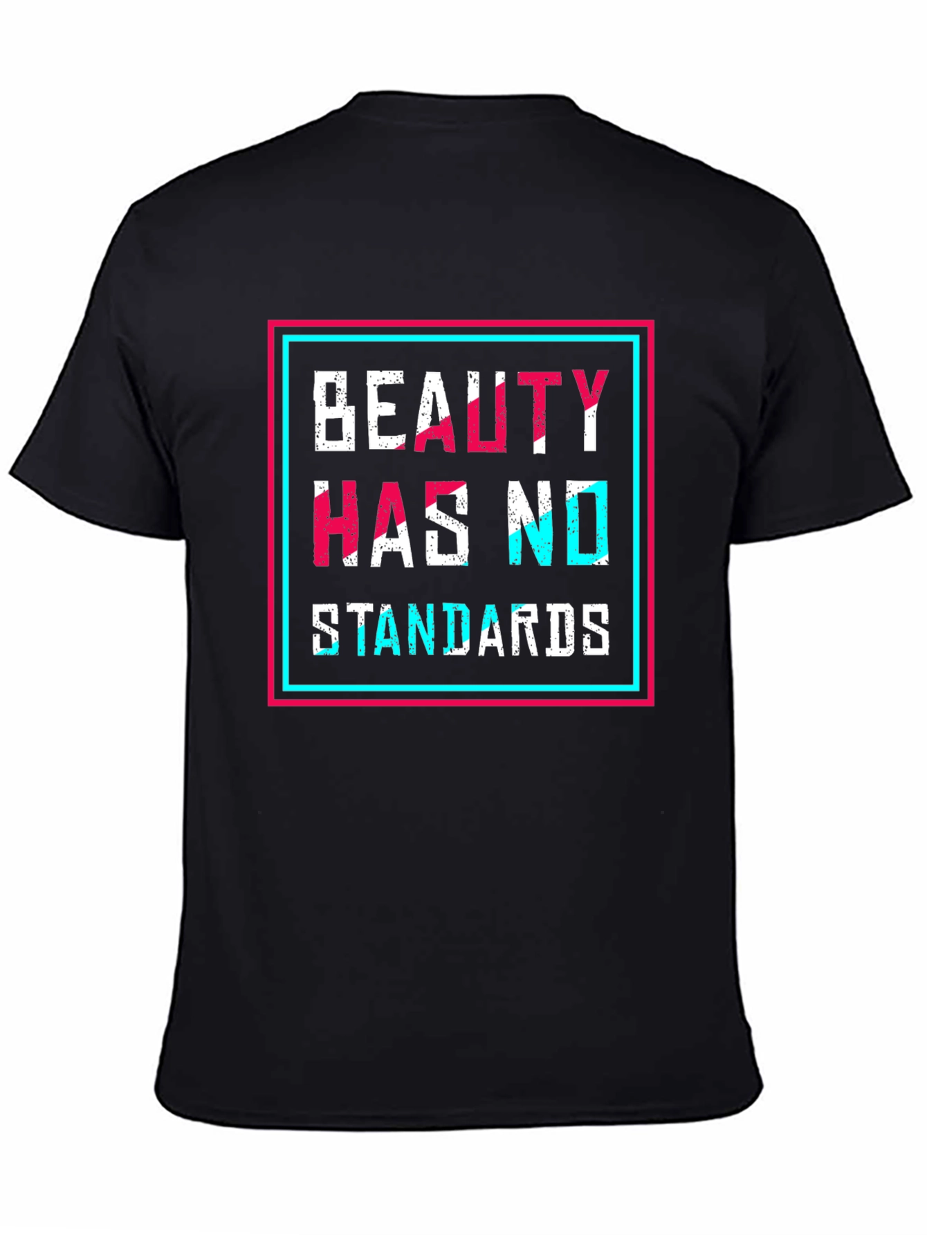 Beauty Has No Standards Graphic Tee - Black