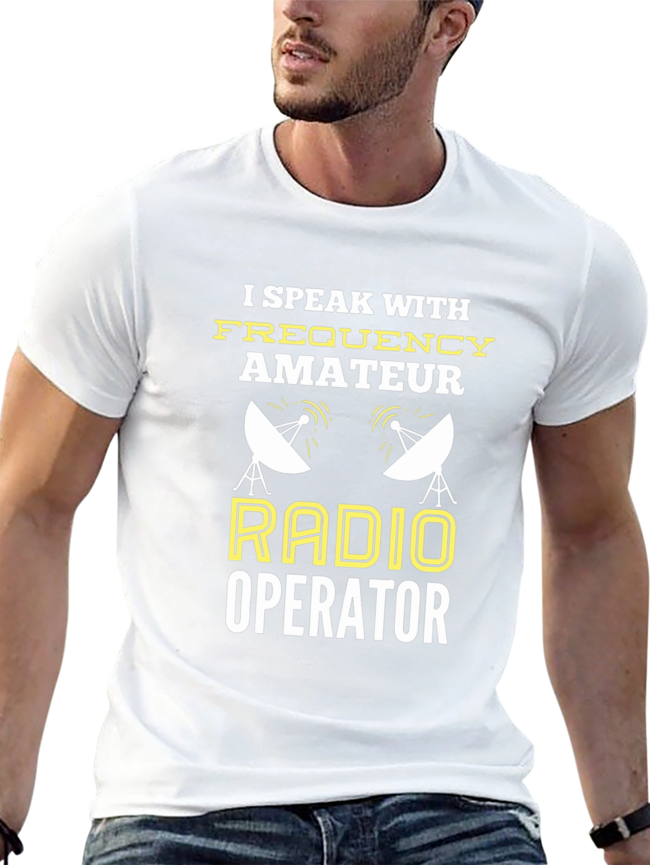 Amateur Radio Operator T-Shirt - Speak with Frequency!