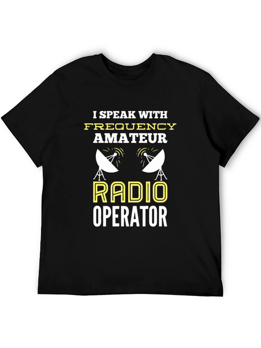 Amateur Radio Operator T-Shirt - Speak with Frequency!