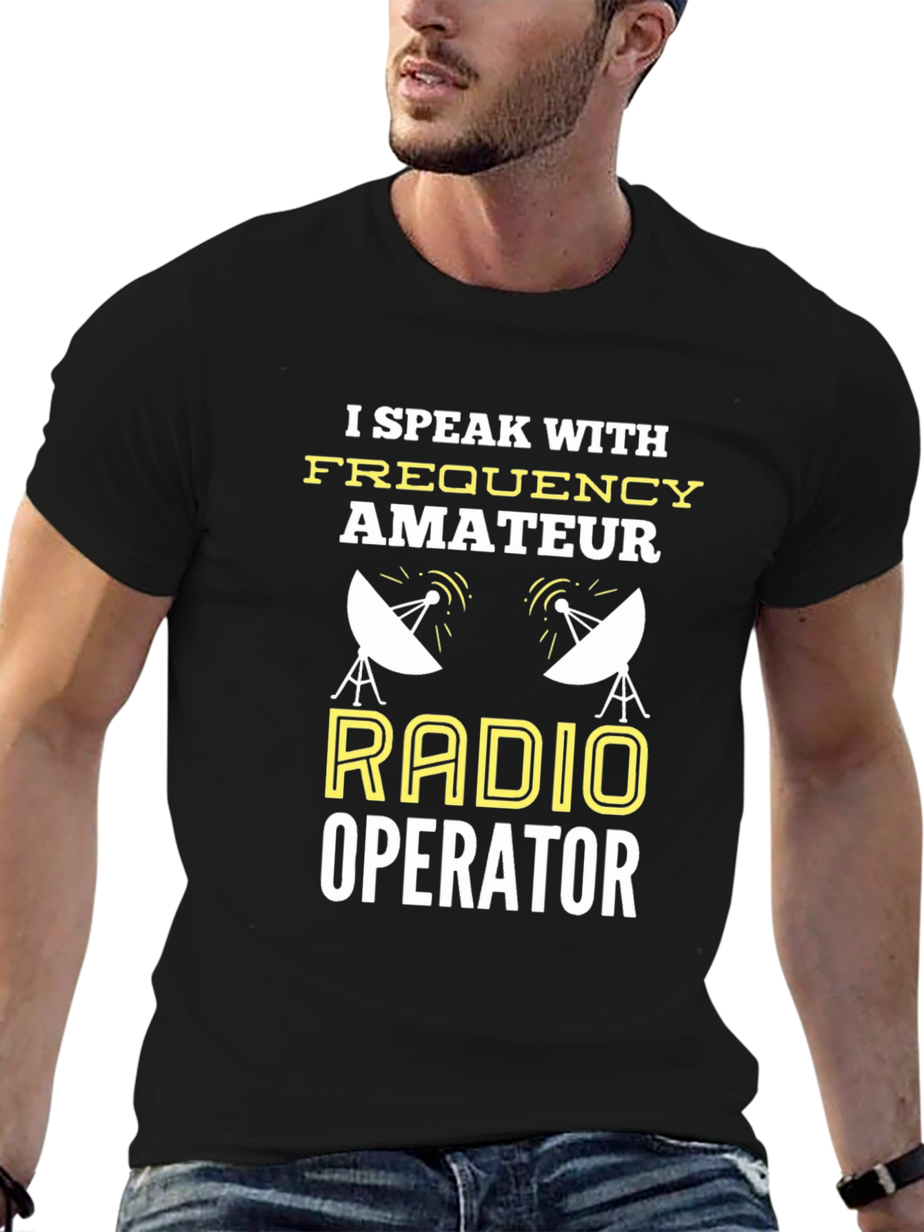 Amateur Radio Operator T-Shirt - Speak with Frequency!