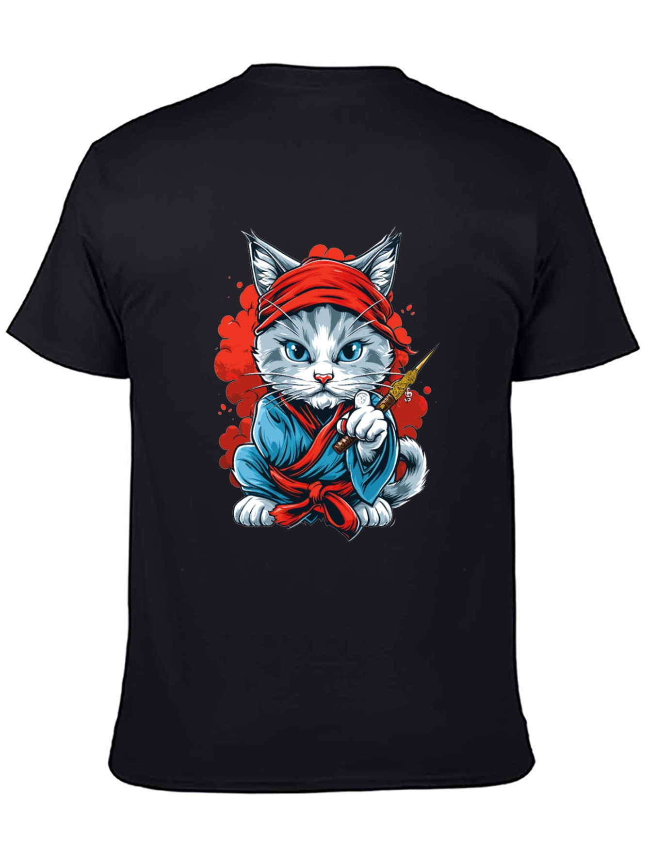 Ninja Cat Graphic Tee