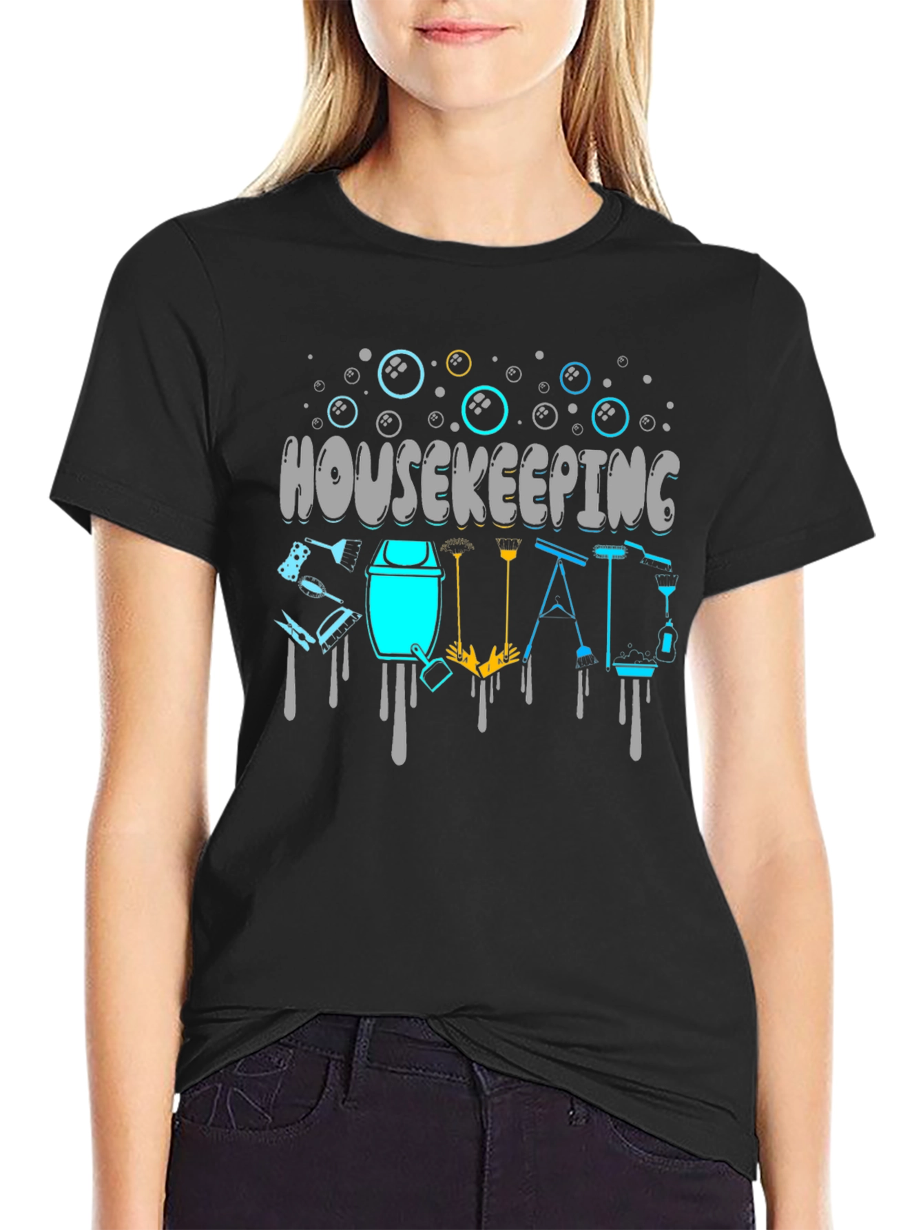 Housekeeping Squad T-Shirt - Cleaning Crew Tee