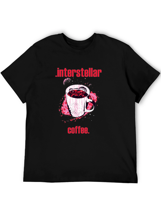 Interstellar Coffee Graphic T-Shirt