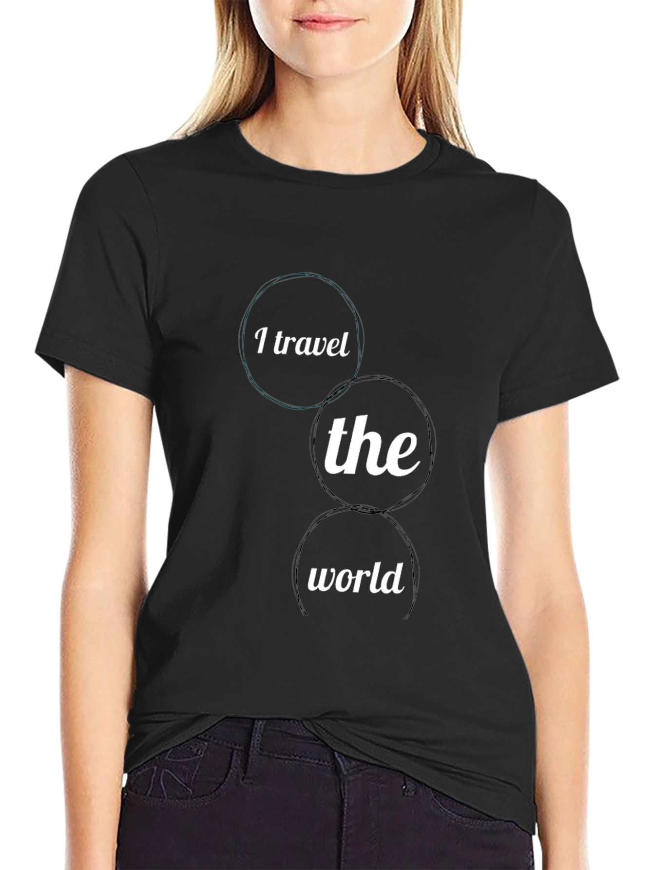 I Travel the World Graphic T-Shirt