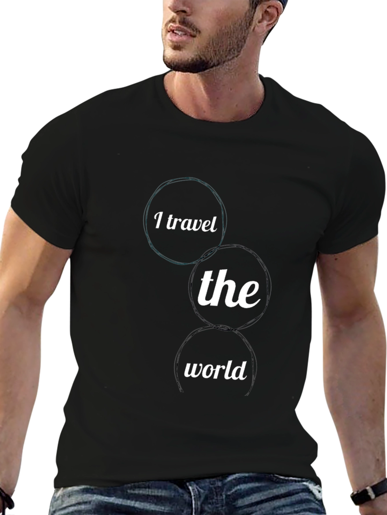 I Travel the World Graphic T-Shirt