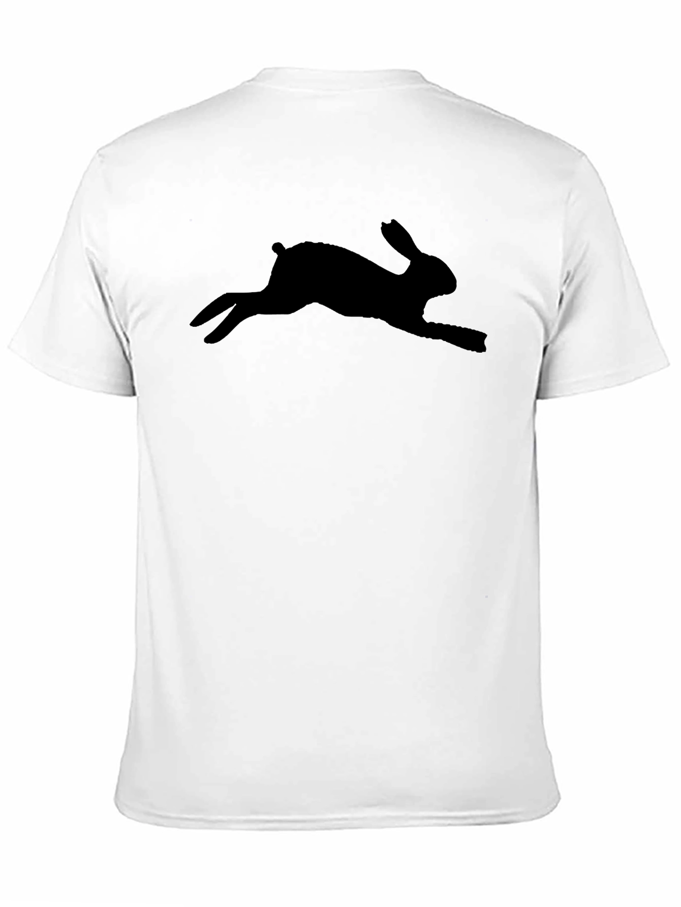 Black Rabbit Graphic Tee - Casual Comfort