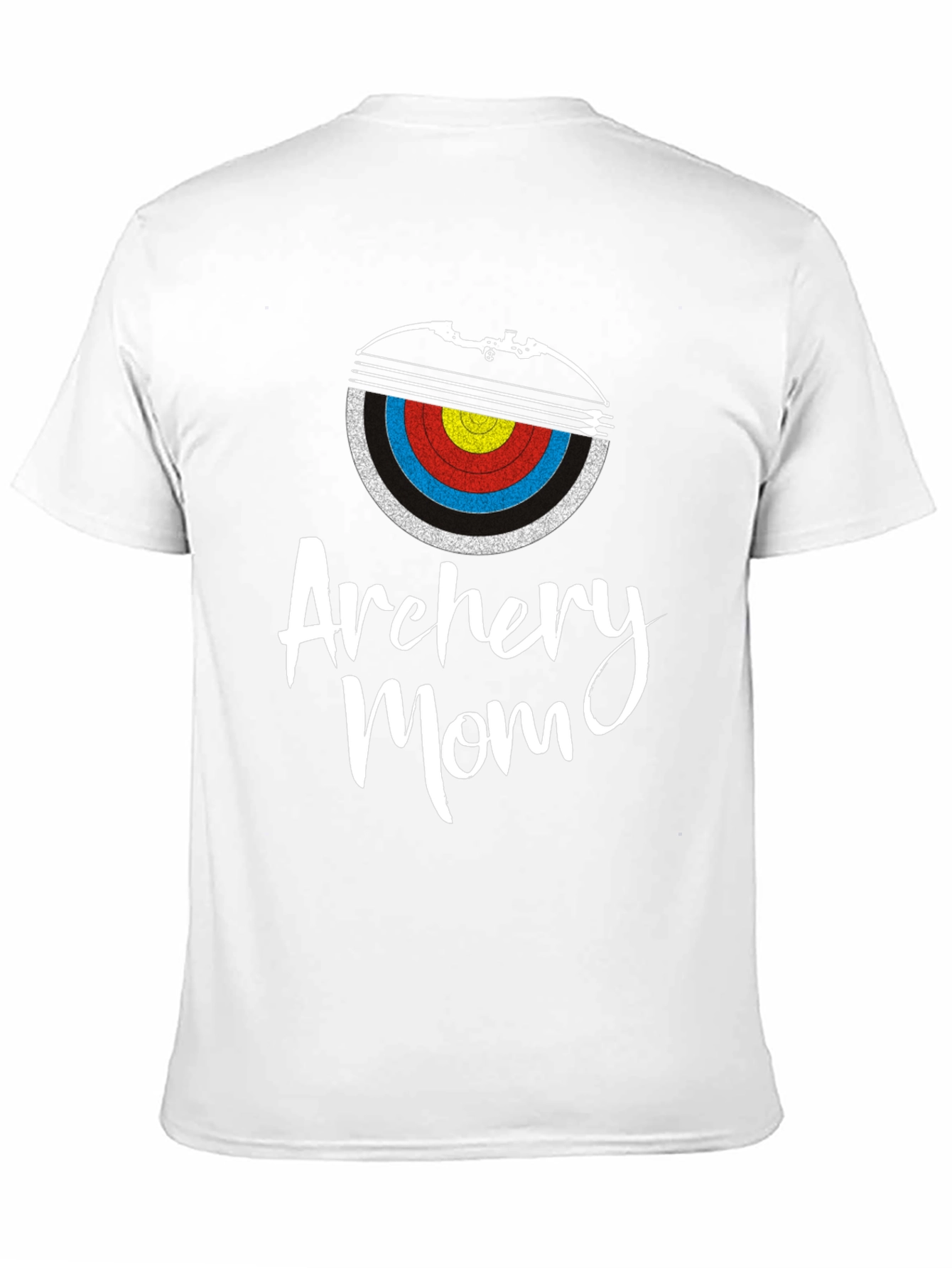 Archery Mom Graphic Tee - Black Cotton T-Shirt