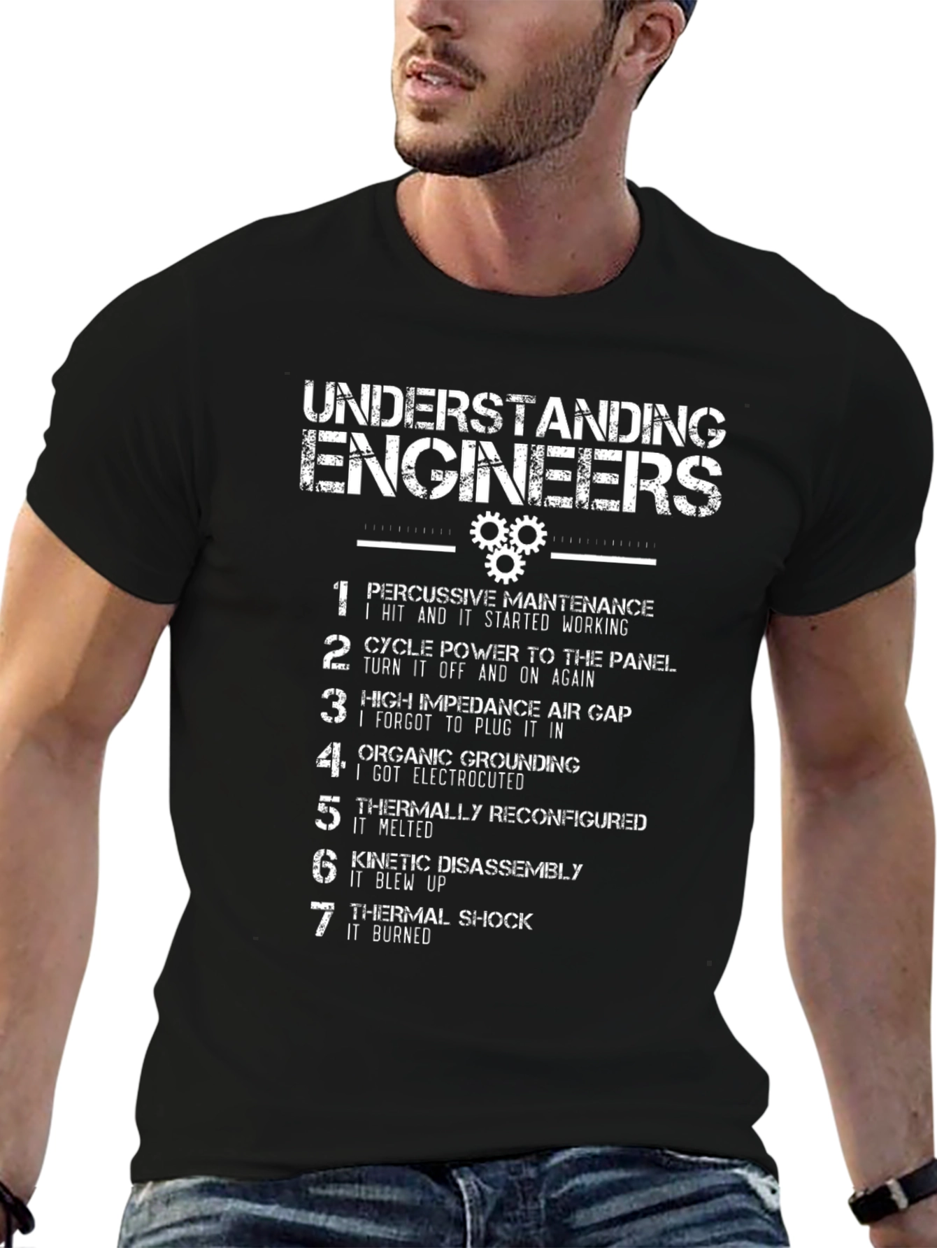 Engineers Humor Graphic T-Shirt