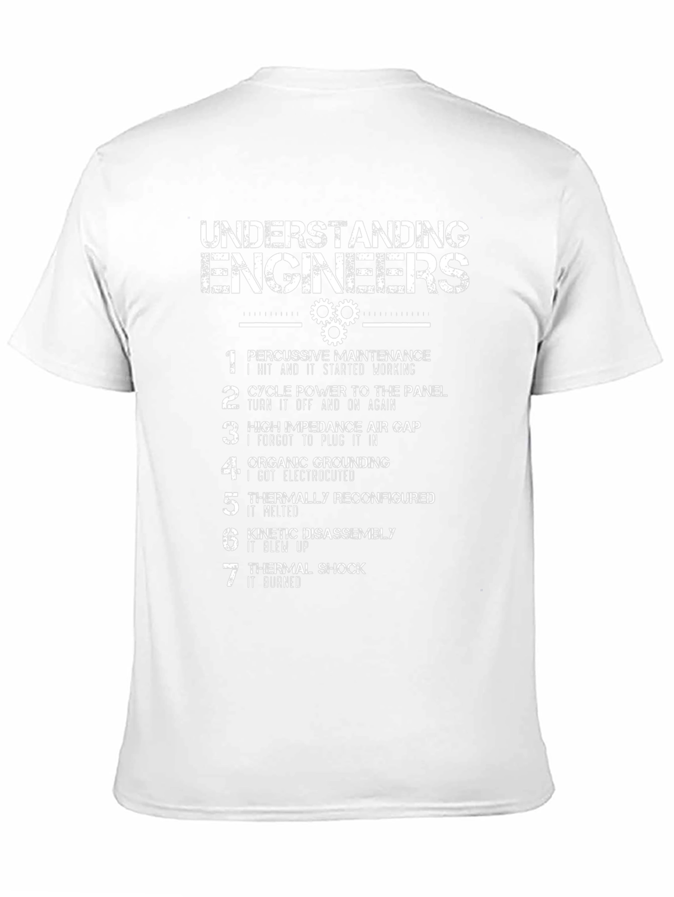 Engineers Humor Graphic T-Shirt