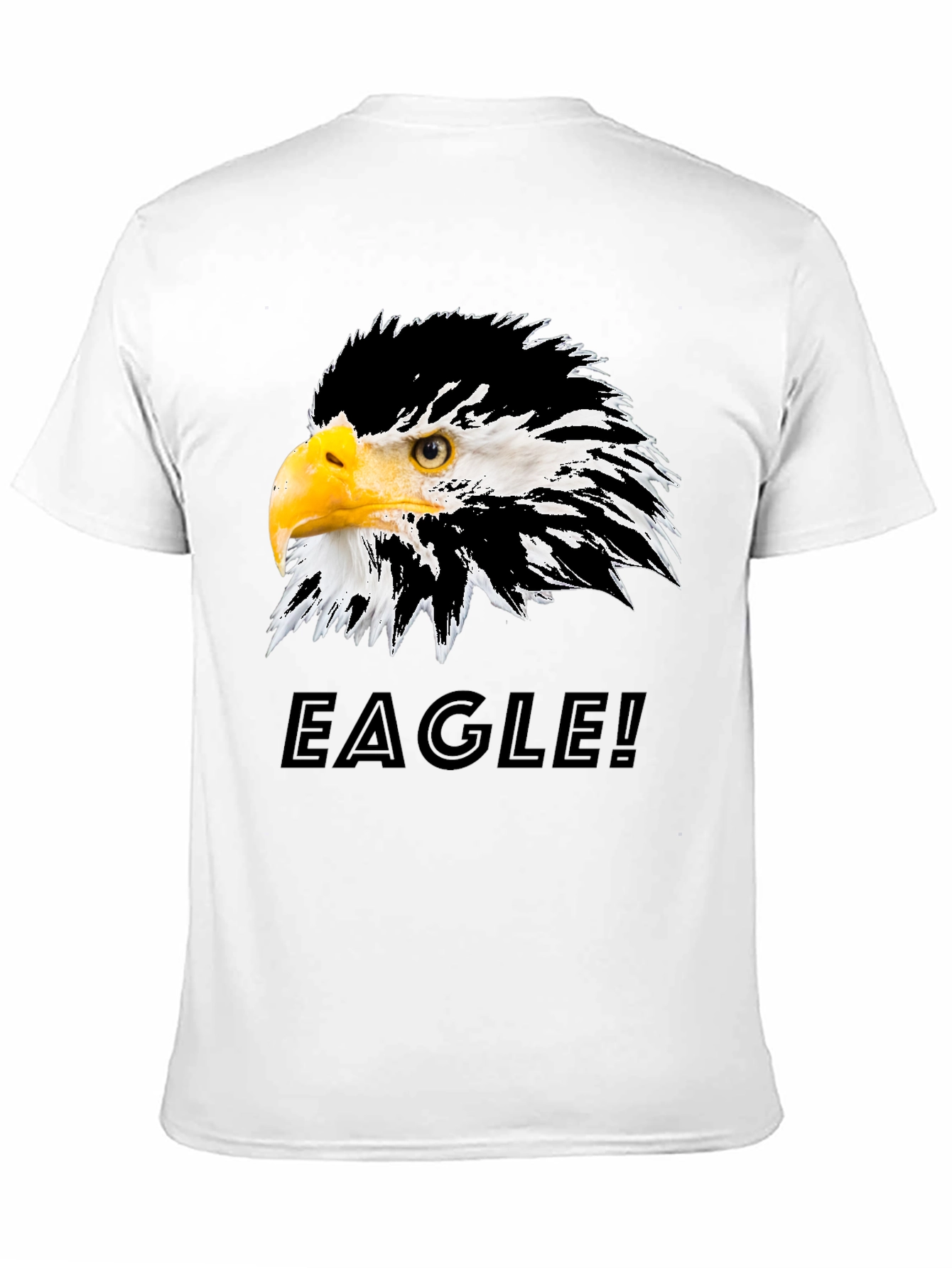 Eagle Graphic T-Shirt - Bold Bird of Prey Design