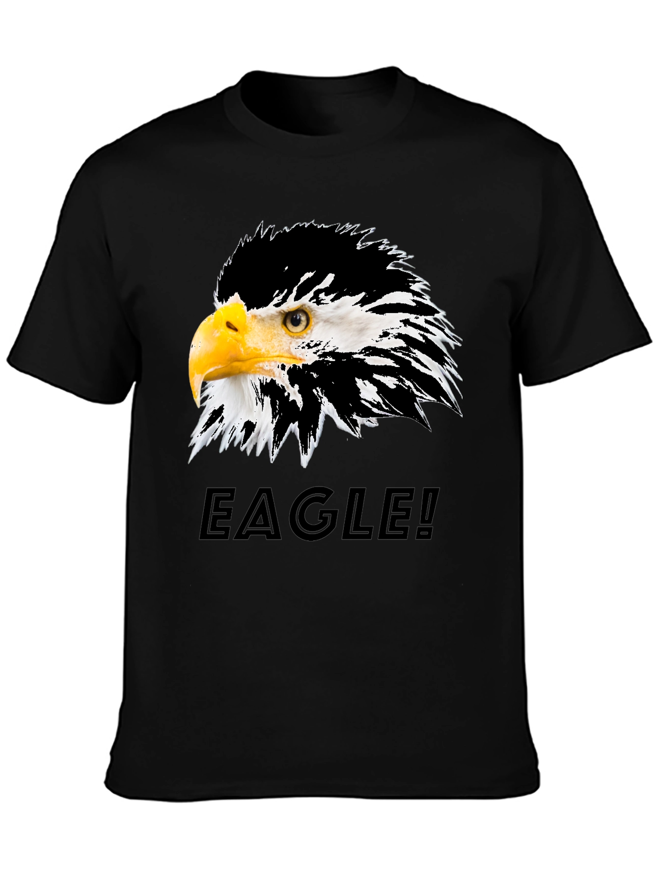 Eagle Graphic T-Shirt - Bold Bird of Prey Design