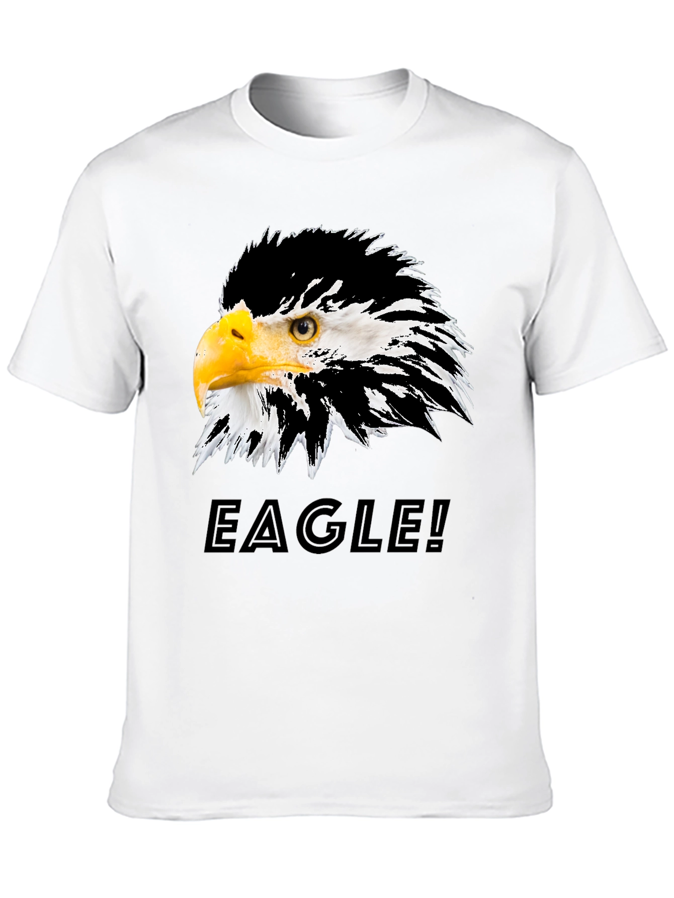 Eagle Graphic T-Shirt - Bold Bird of Prey Design