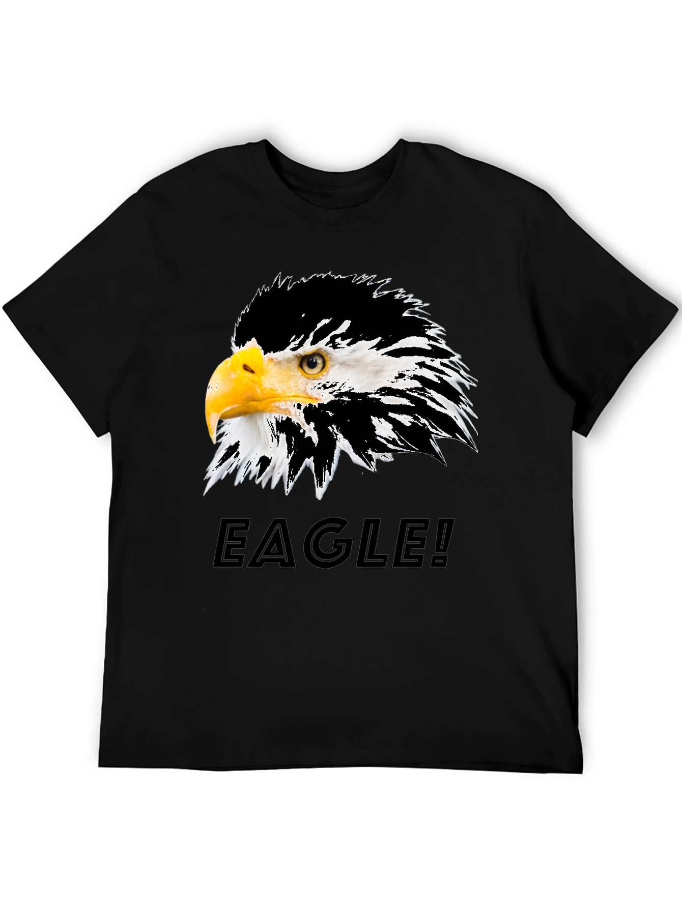 Eagle Graphic T-Shirt - Bold Bird of Prey Design