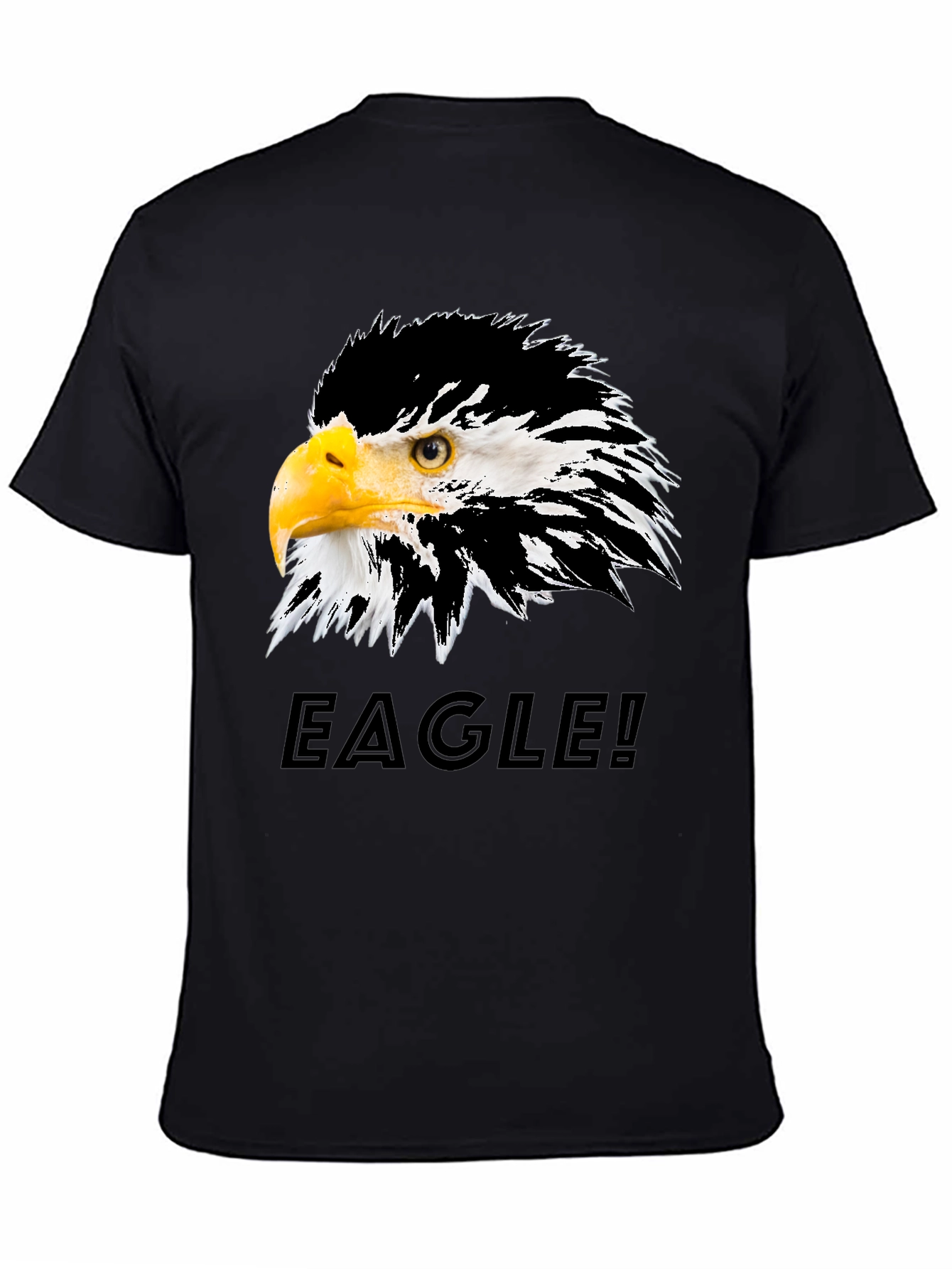 Eagle Graphic T-Shirt - Bold Bird of Prey Design