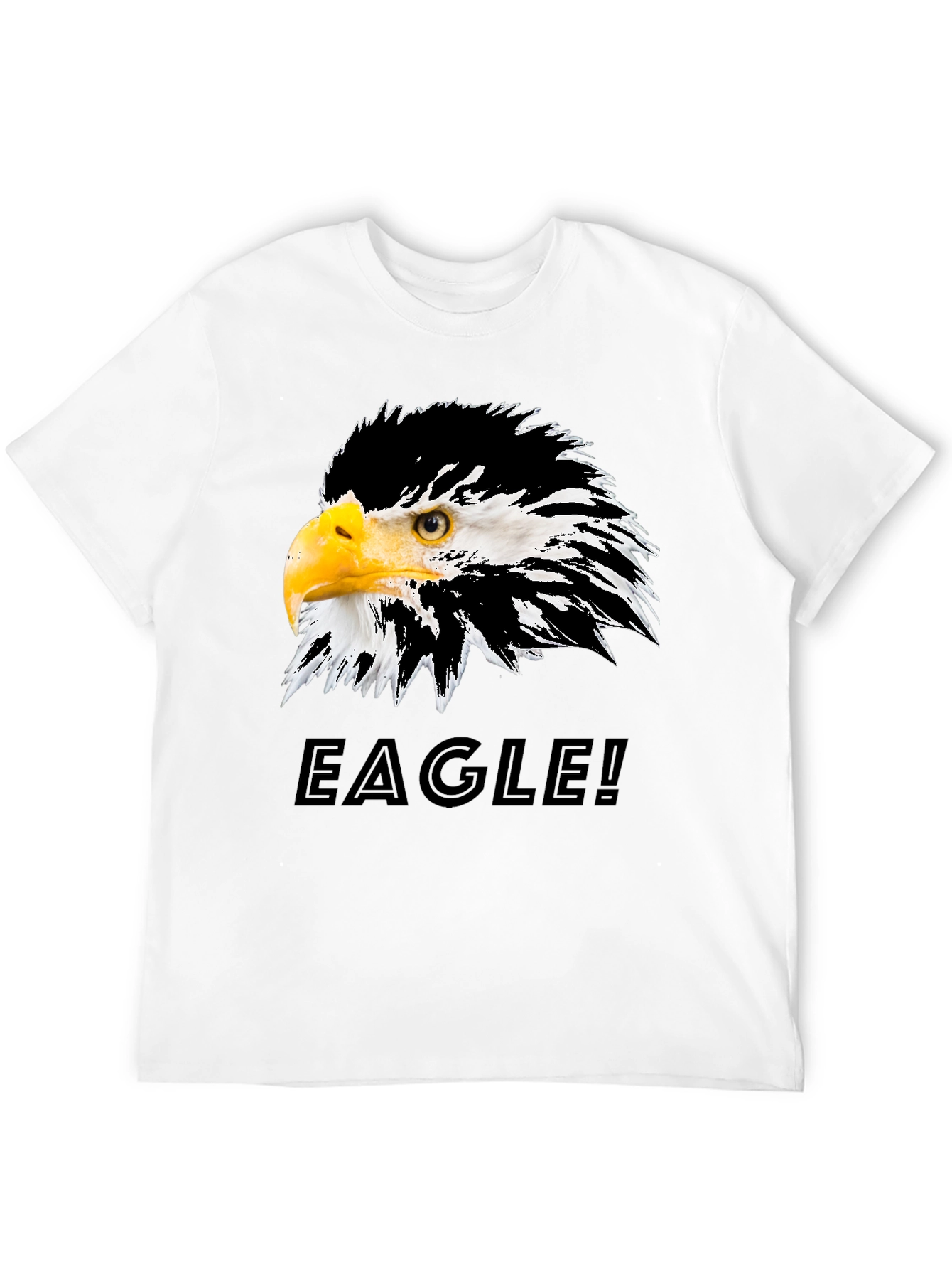 Eagle Graphic T-Shirt - Bold Bird of Prey Design