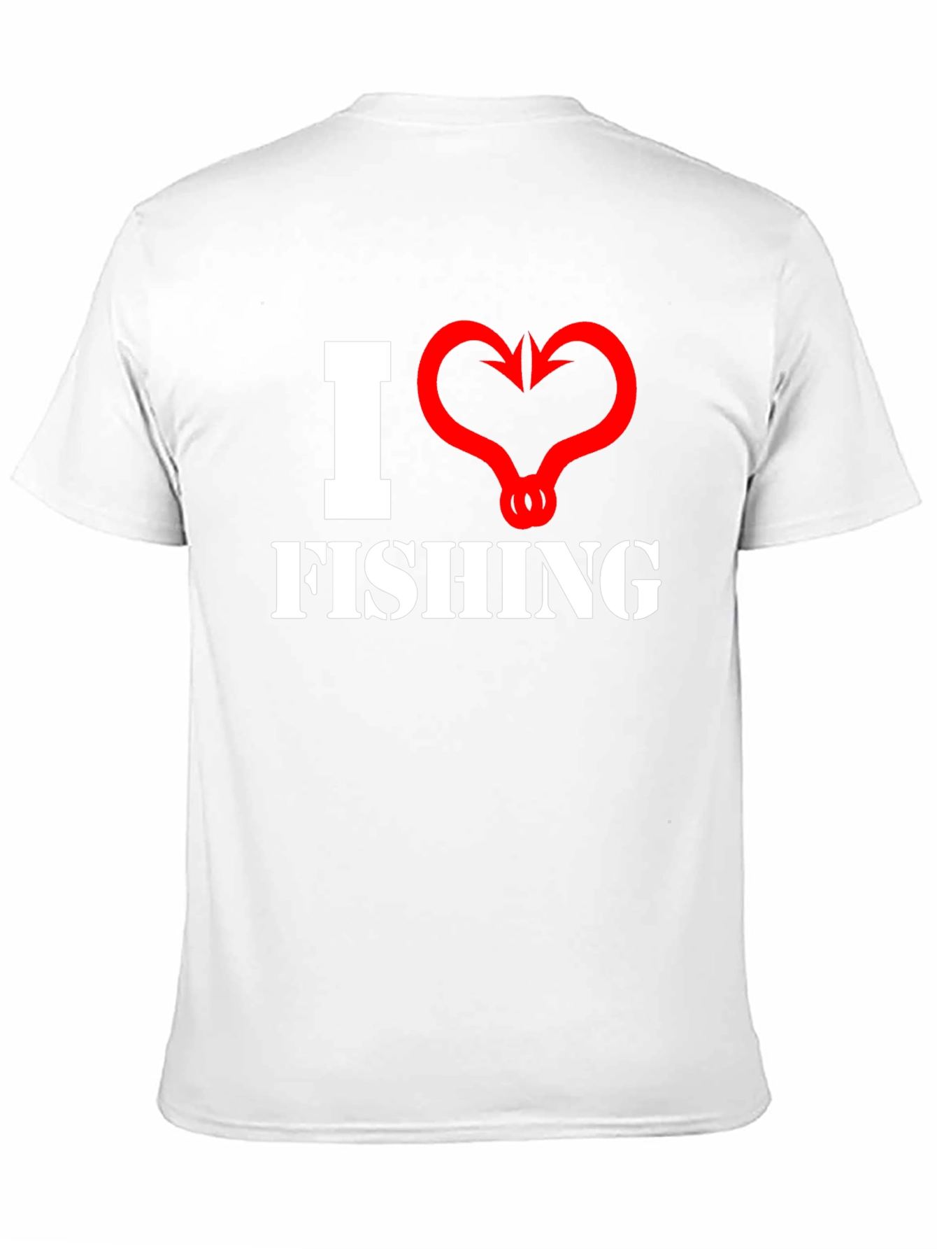 I Heart Fishing Graphic T-Shirt - Angler Tee