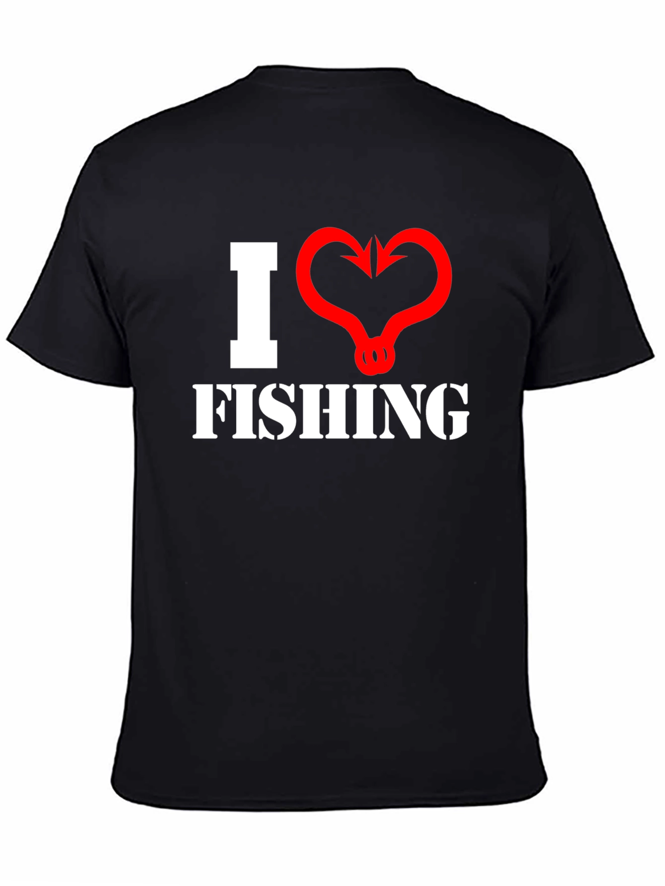 I Heart Fishing Graphic T-Shirt - Angler Tee