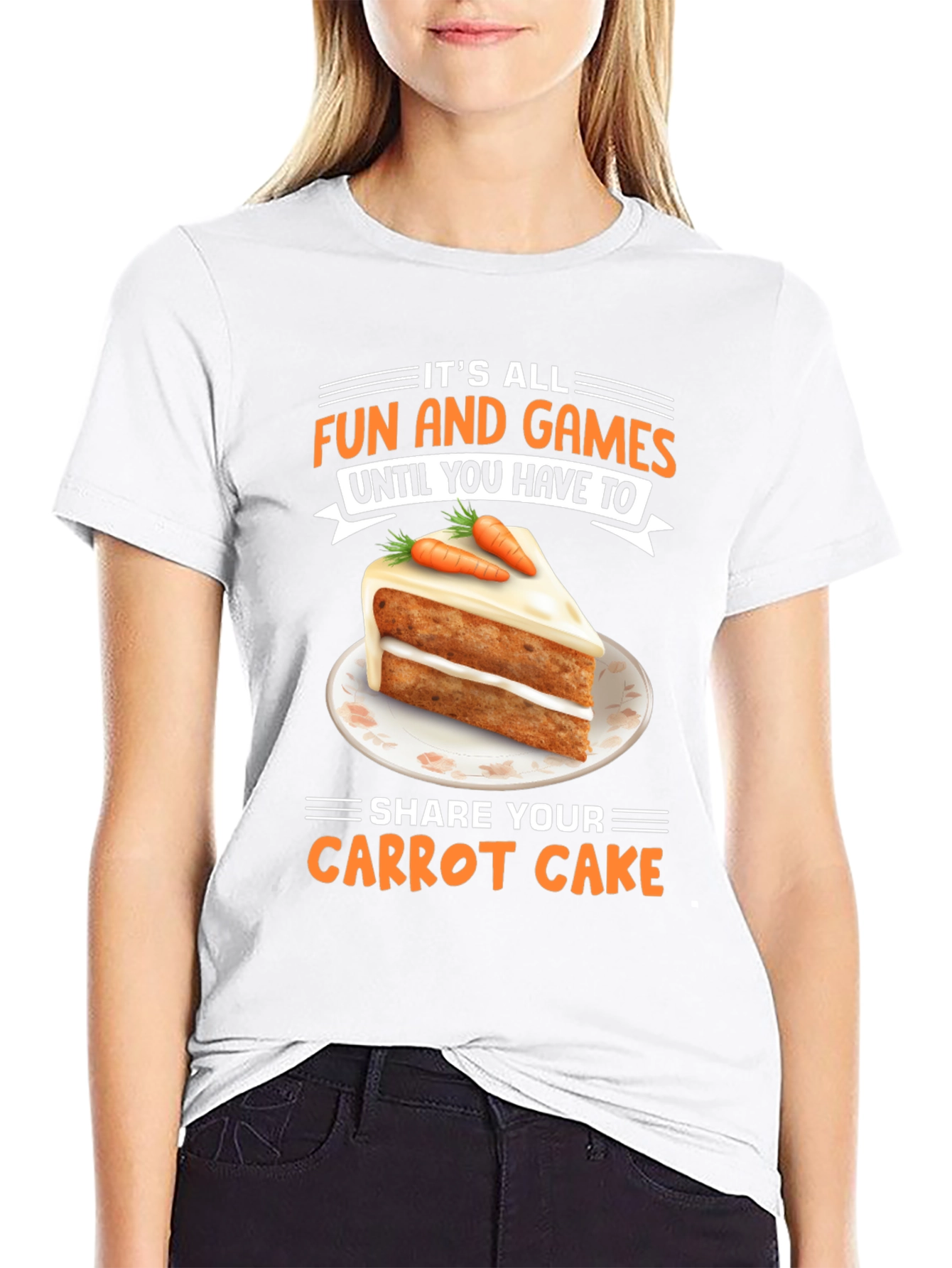 Fun and Games Carrot Cake T-Shirt