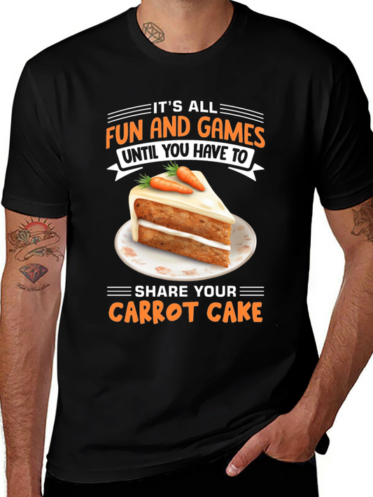 Fun and Games Carrot Cake T-Shirt