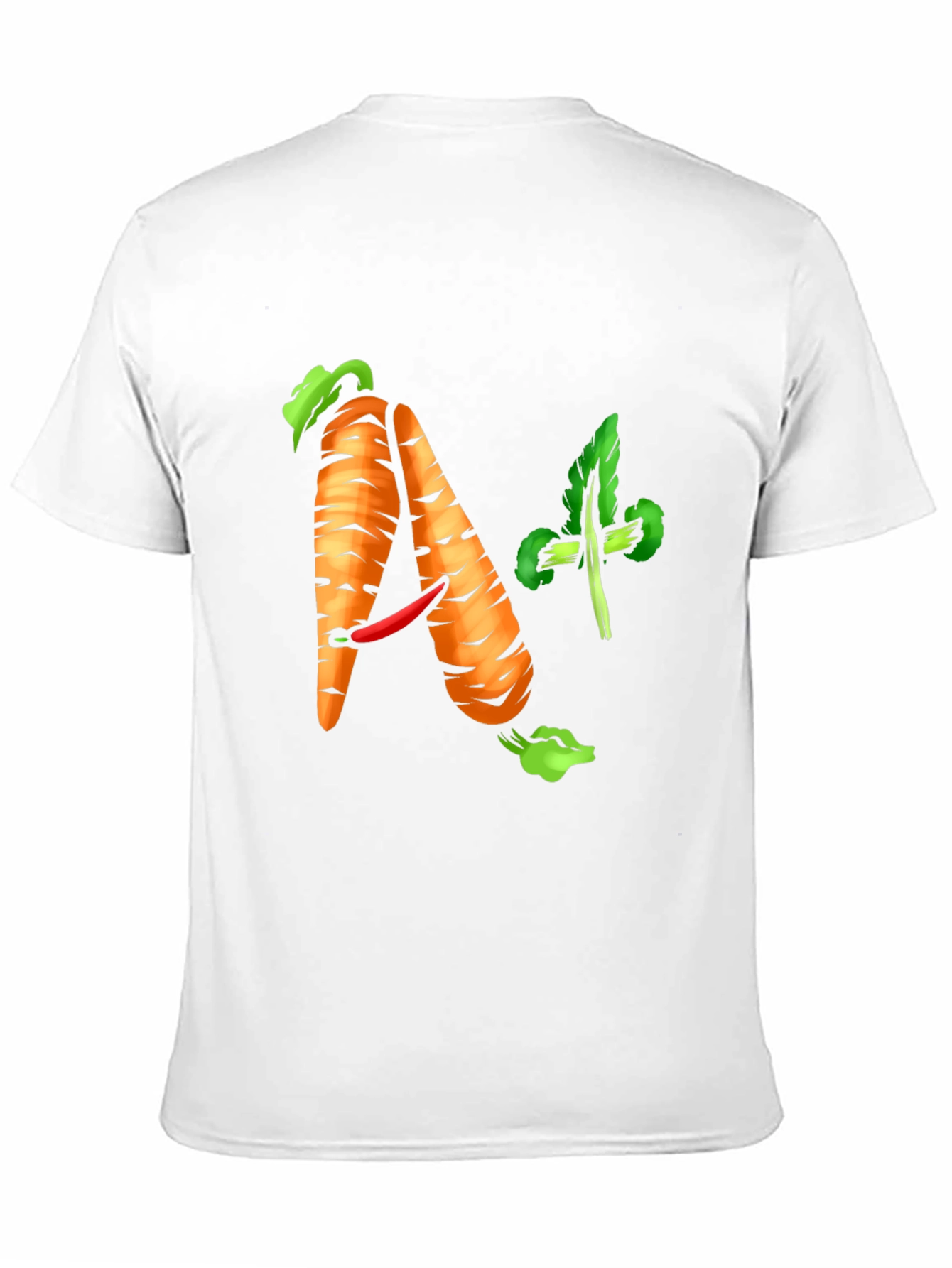A+ Carrot Tee - Healthy & Funny Shirt