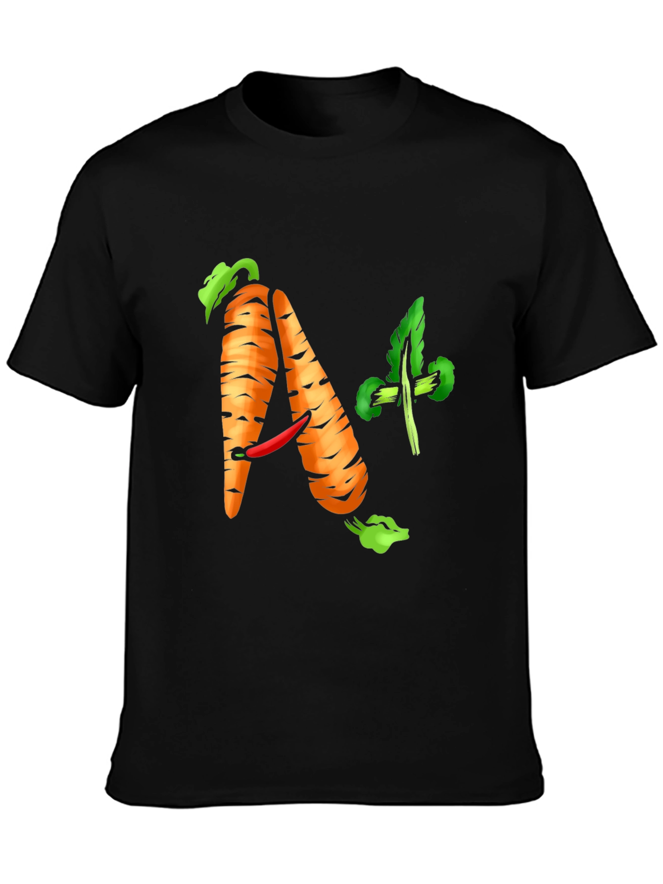 A+ Carrot Tee - Healthy & Funny Shirt