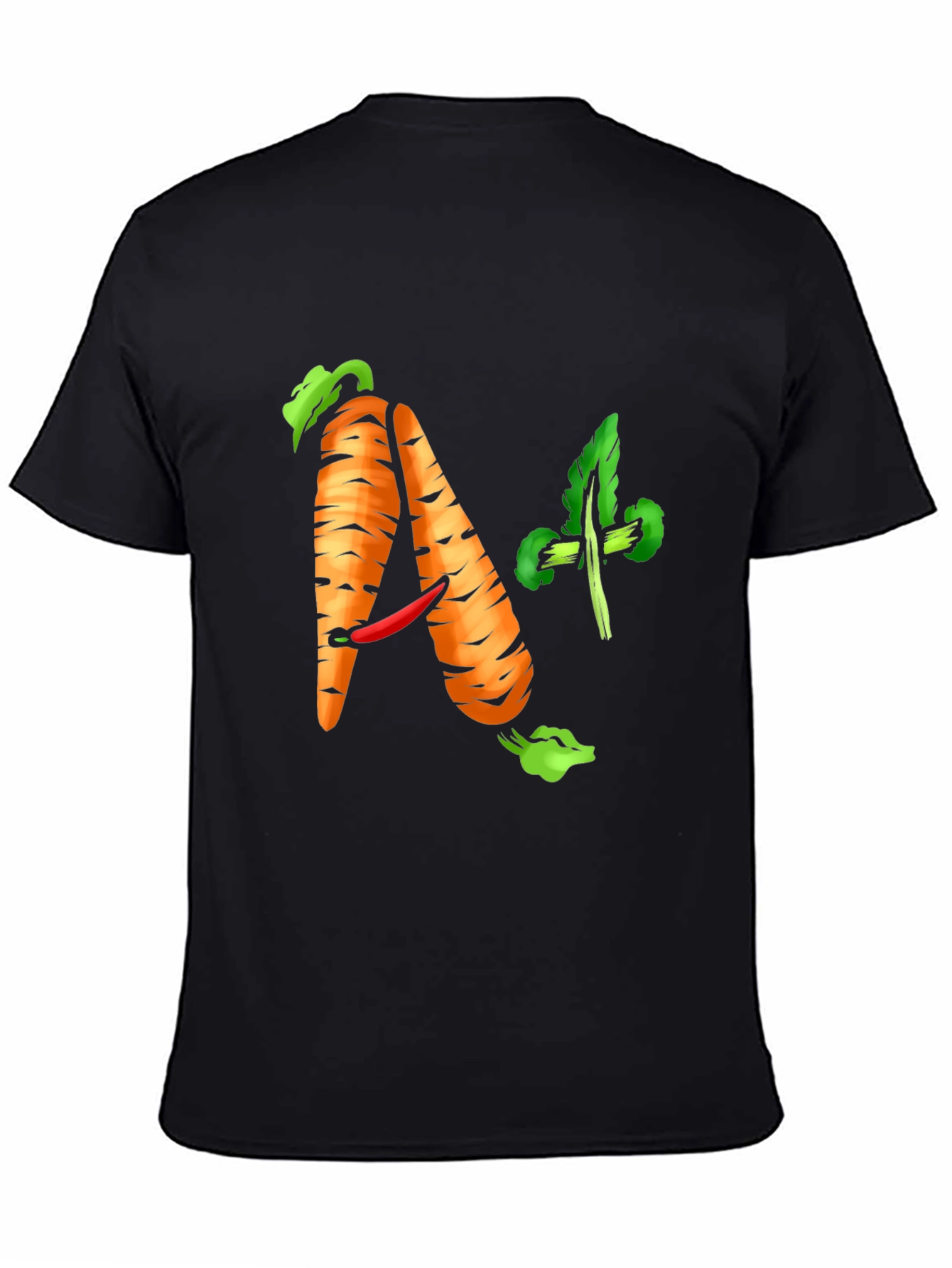 A+ Carrot Tee - Healthy & Funny Shirt