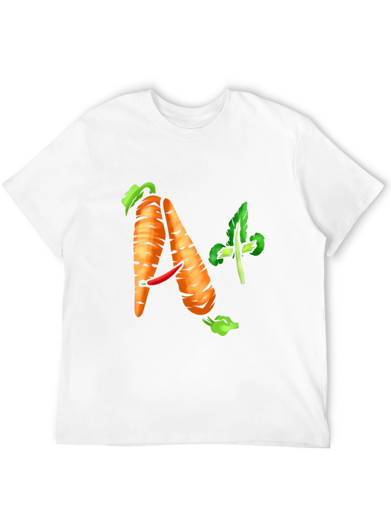 A+ Carrot Tee - Healthy & Funny Shirt