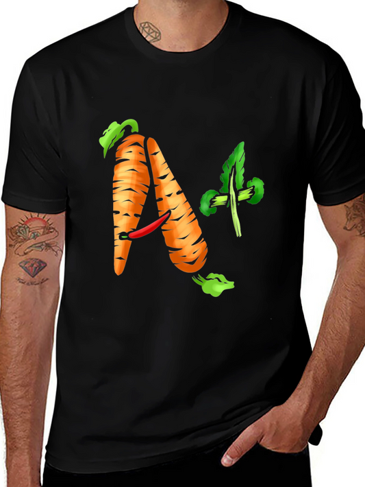 A+ Carrot Tee - Healthy & Funny Shirt