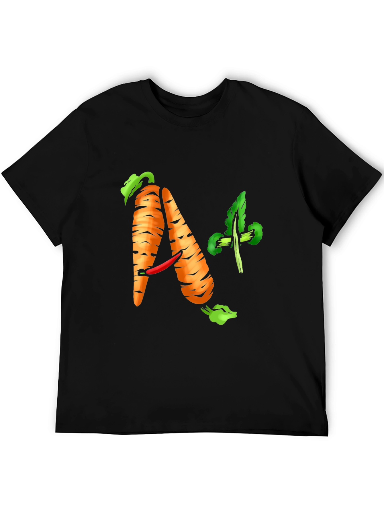 A+ Carrot Tee - Healthy & Funny Shirt