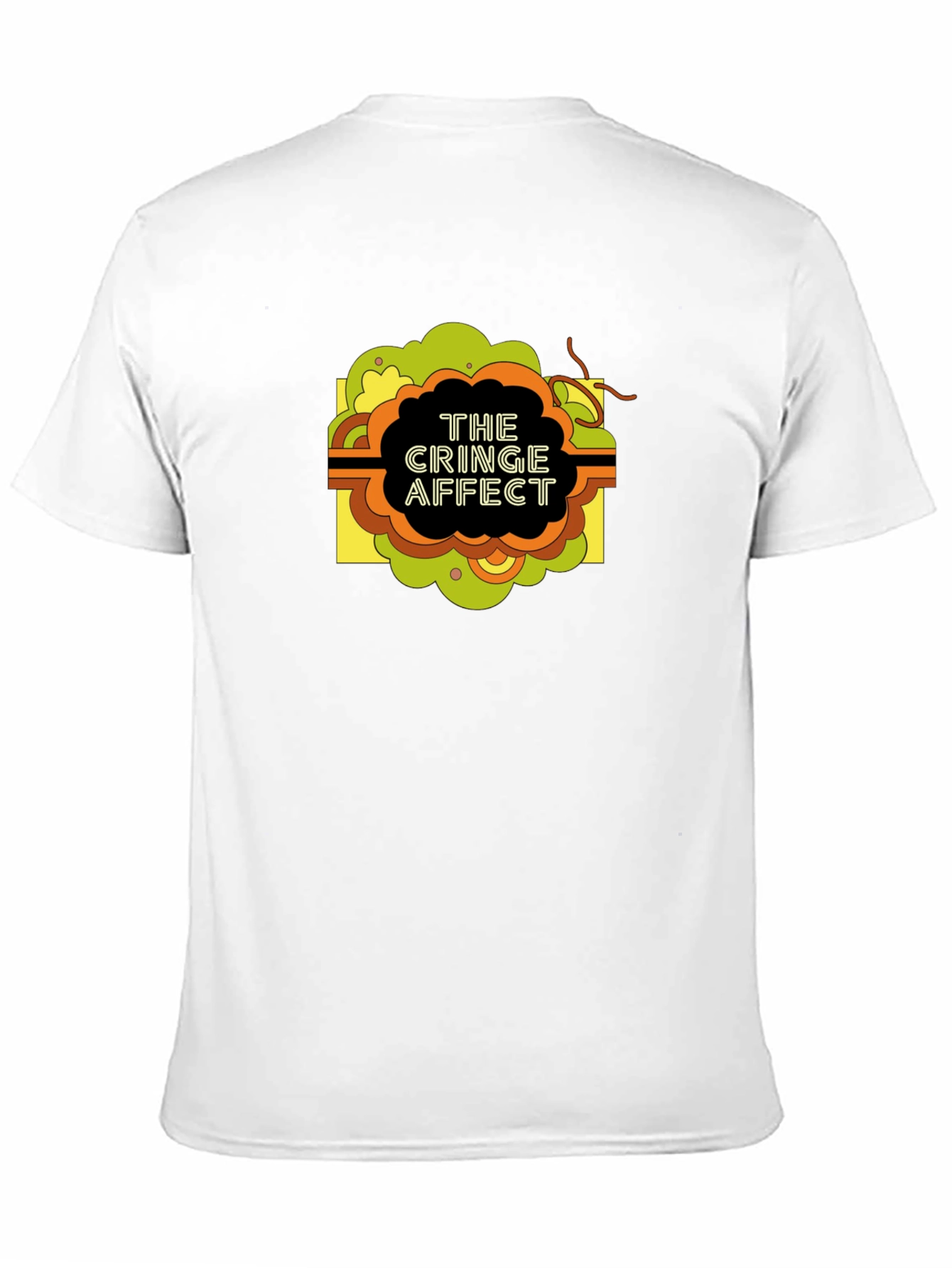 The Cringe Affect Graphic T-Shirt - Black